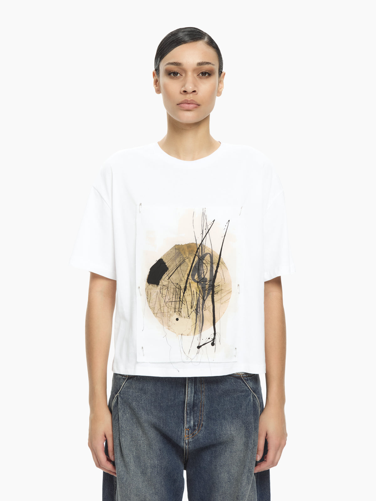 IXOS T-shirt con stampa BIANCO