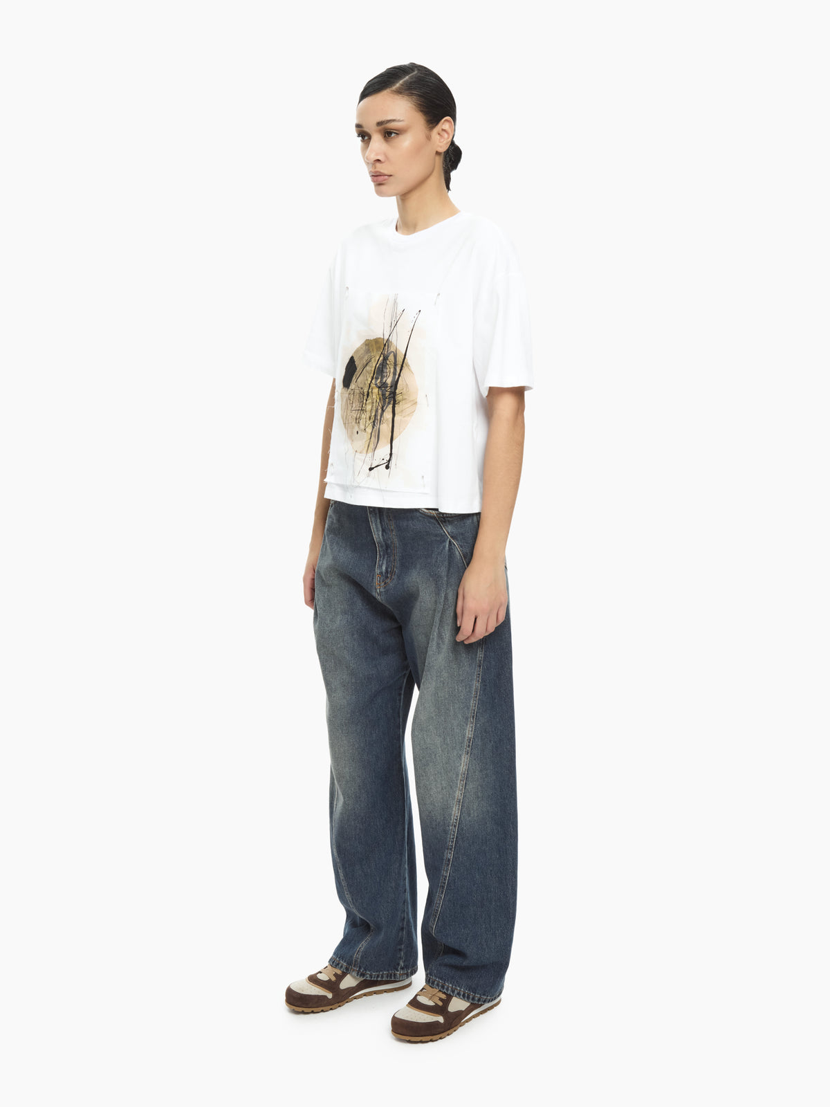 IXOS T-shirt con stampa BIANCO