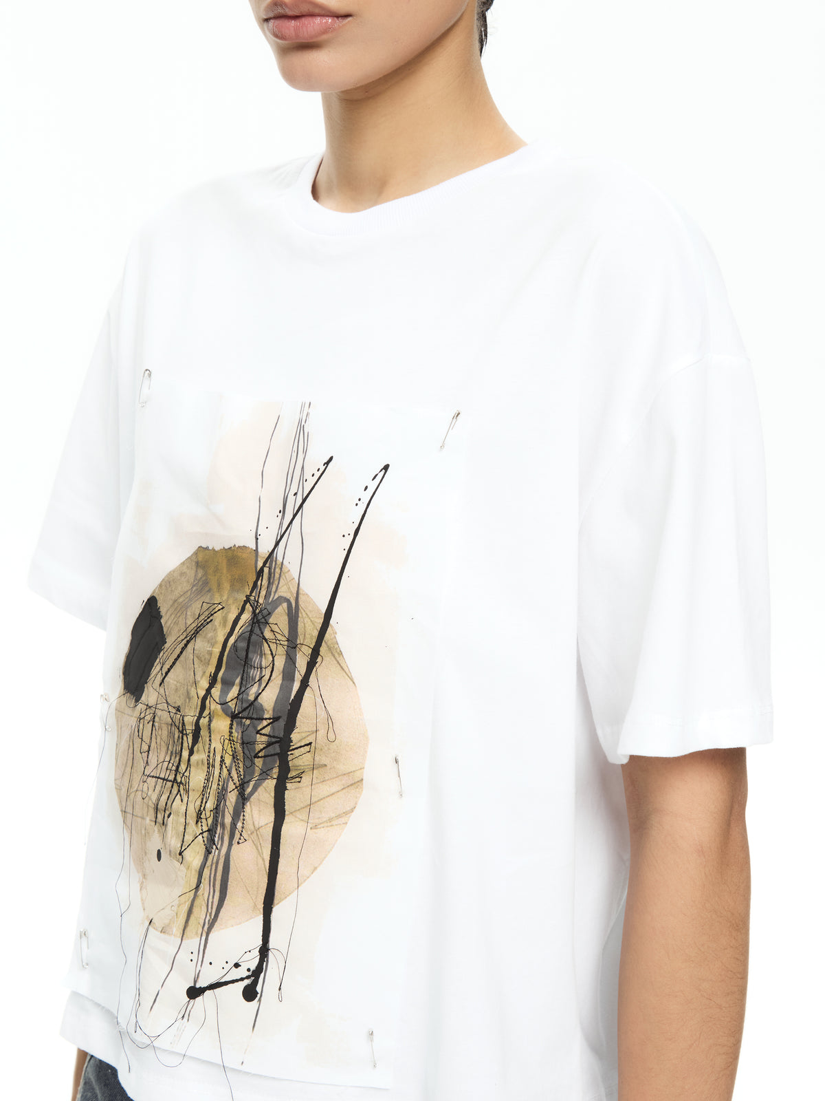 IXOS T-shirt con stampa BIANCO