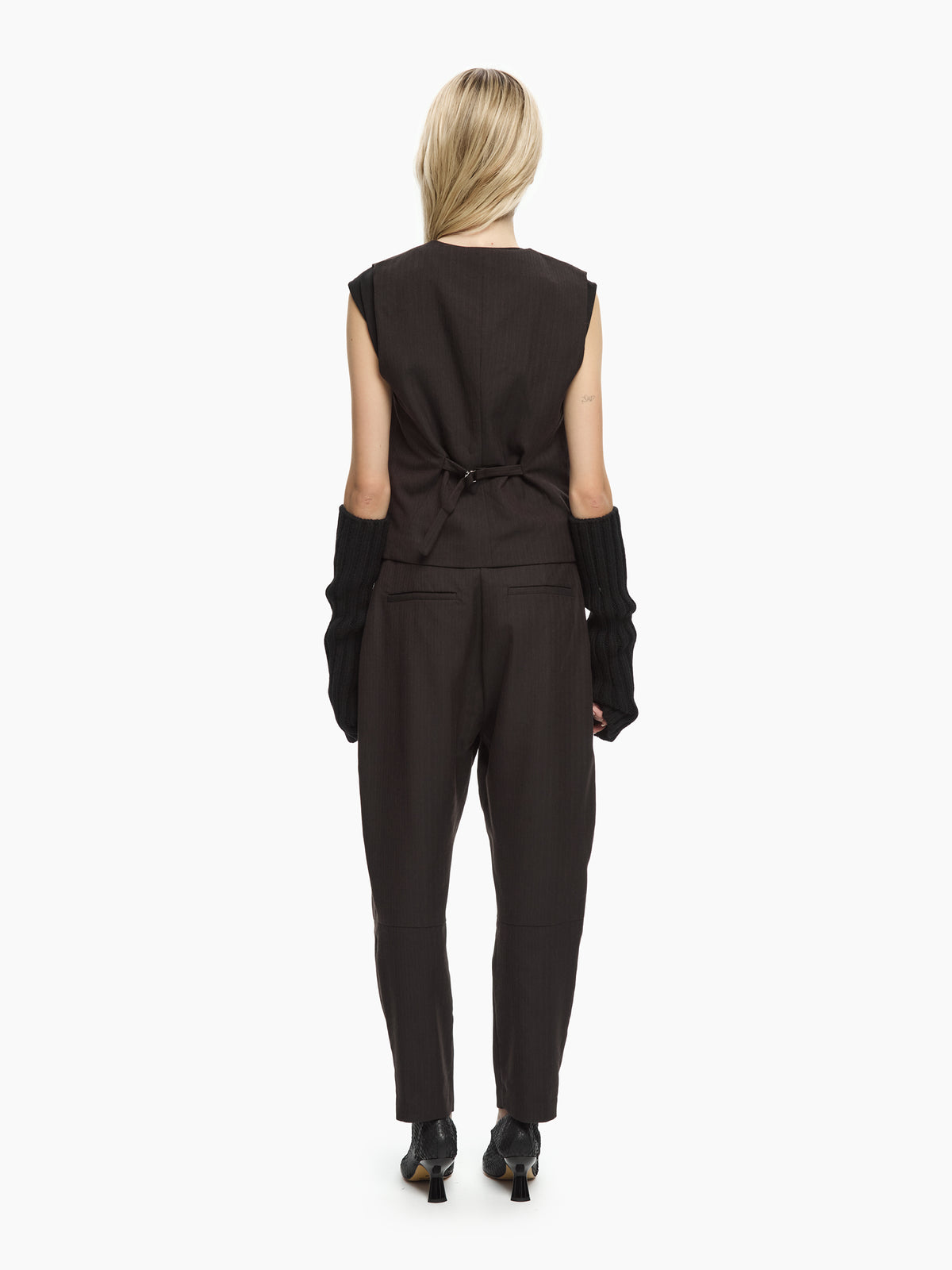 IXOS Gilet sartoriale MARRONE