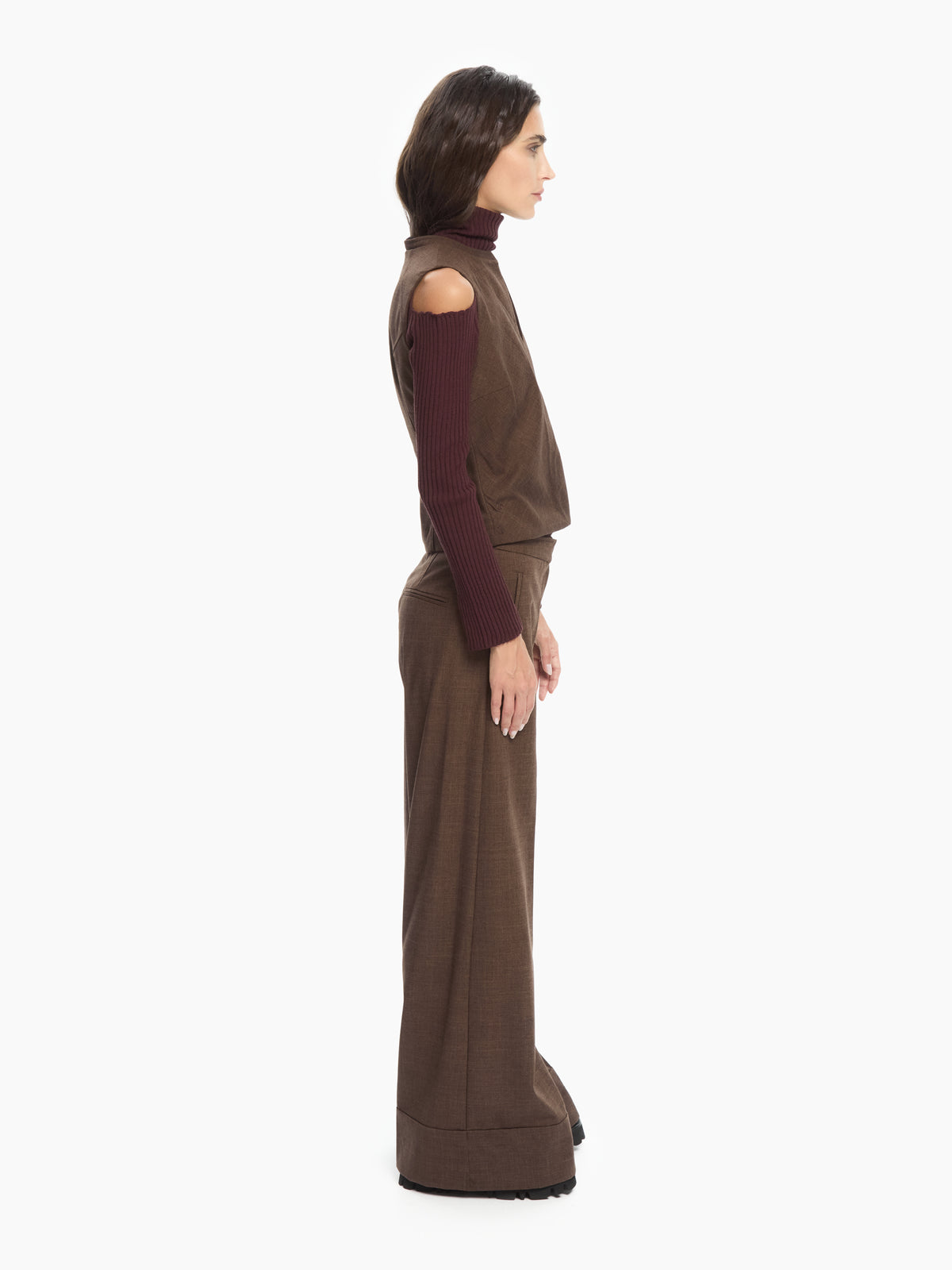IXOS Gilet Sartoriale MARRONE