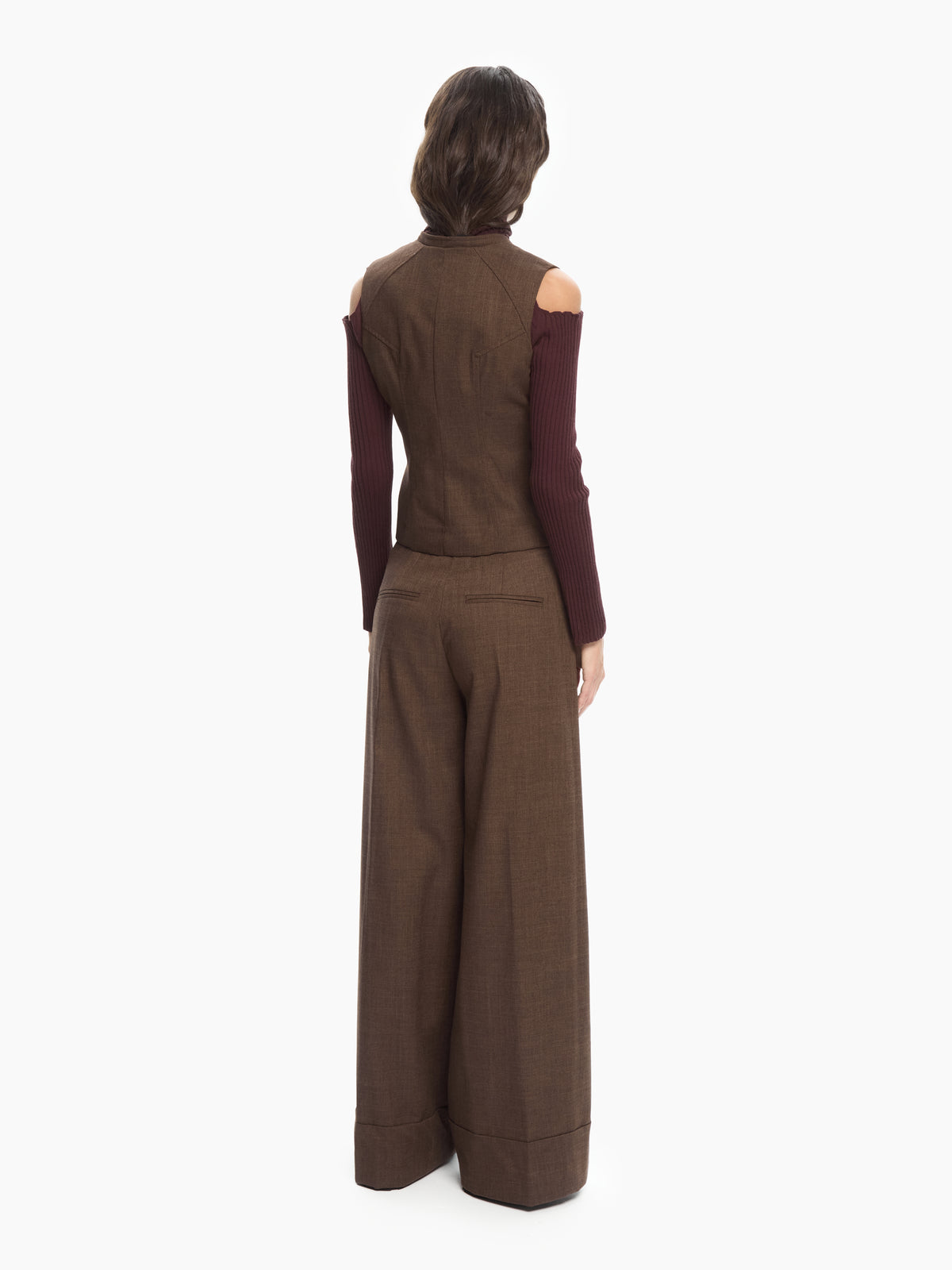 IXOS Gilet Sartoriale MARRONE