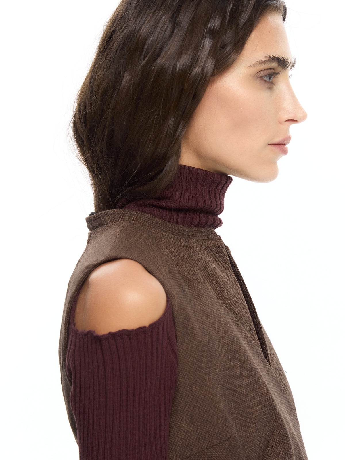 IXOS Gilet Sartoriale MARRONE