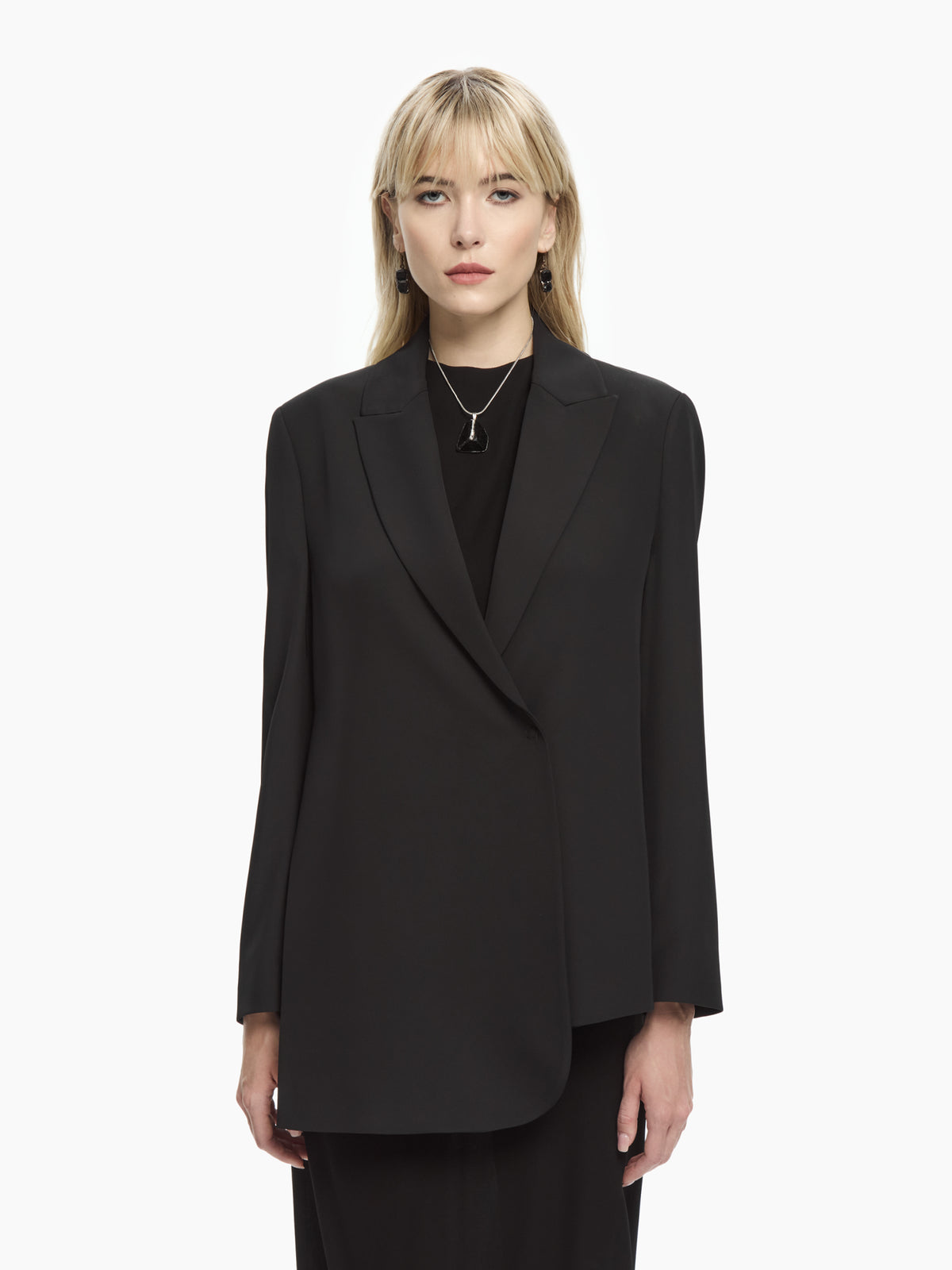 IXOS Blazer Asimmetrico NERO
