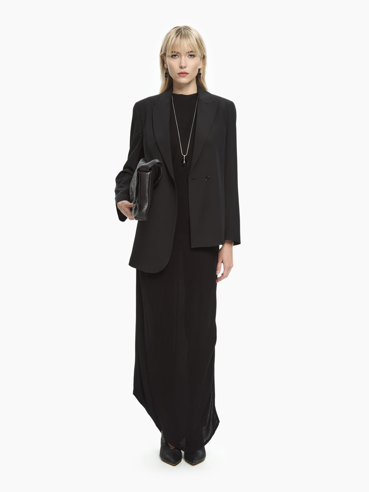 IXOS Blazer Asimmetrico NERO