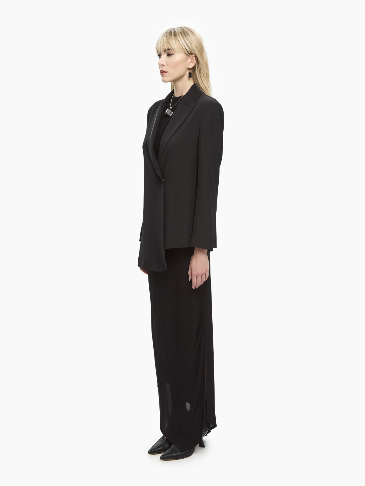 IXOS Blazer Asimmetrico NERO