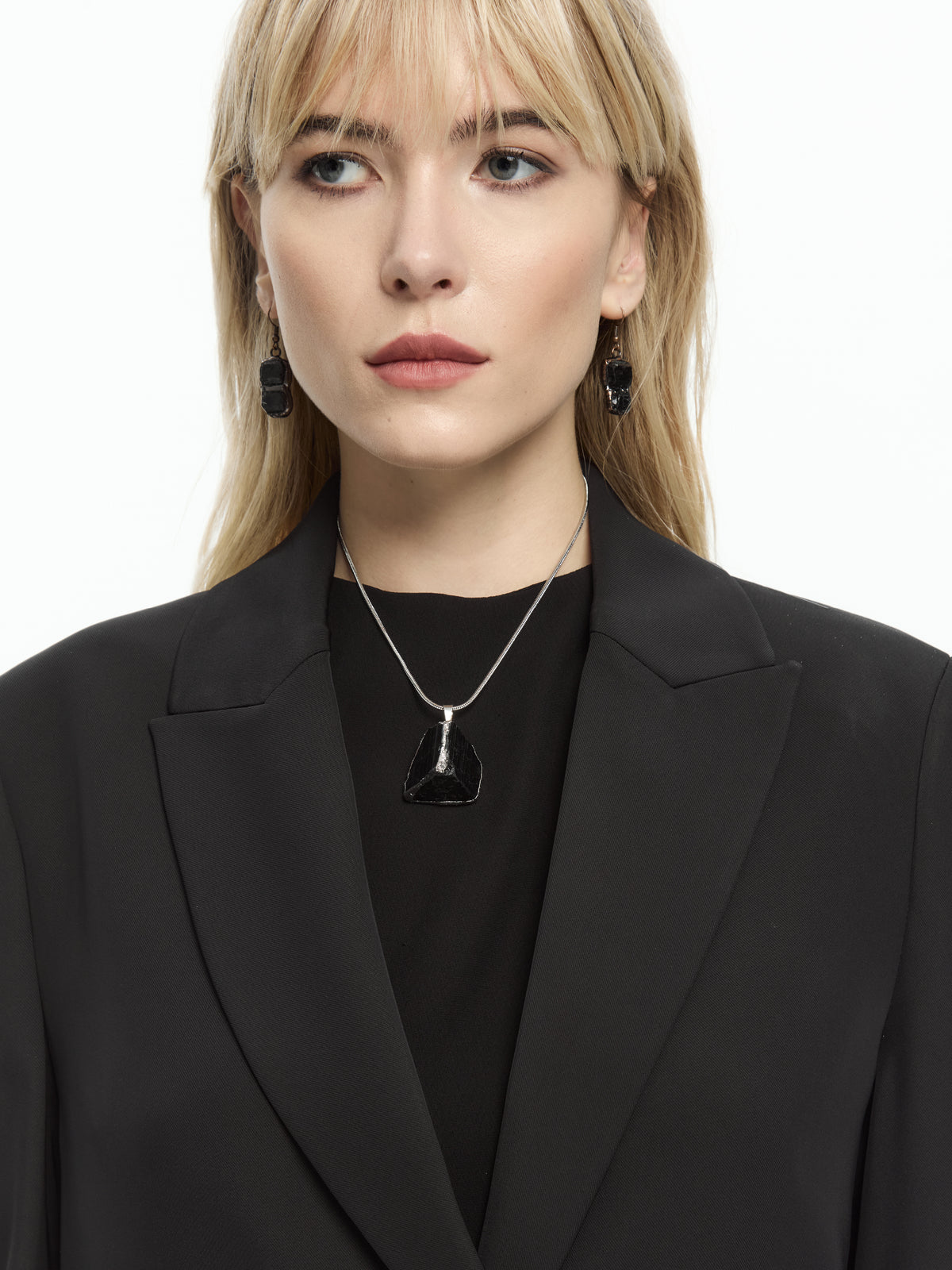 IXOS Blazer Asimmetrico NERO