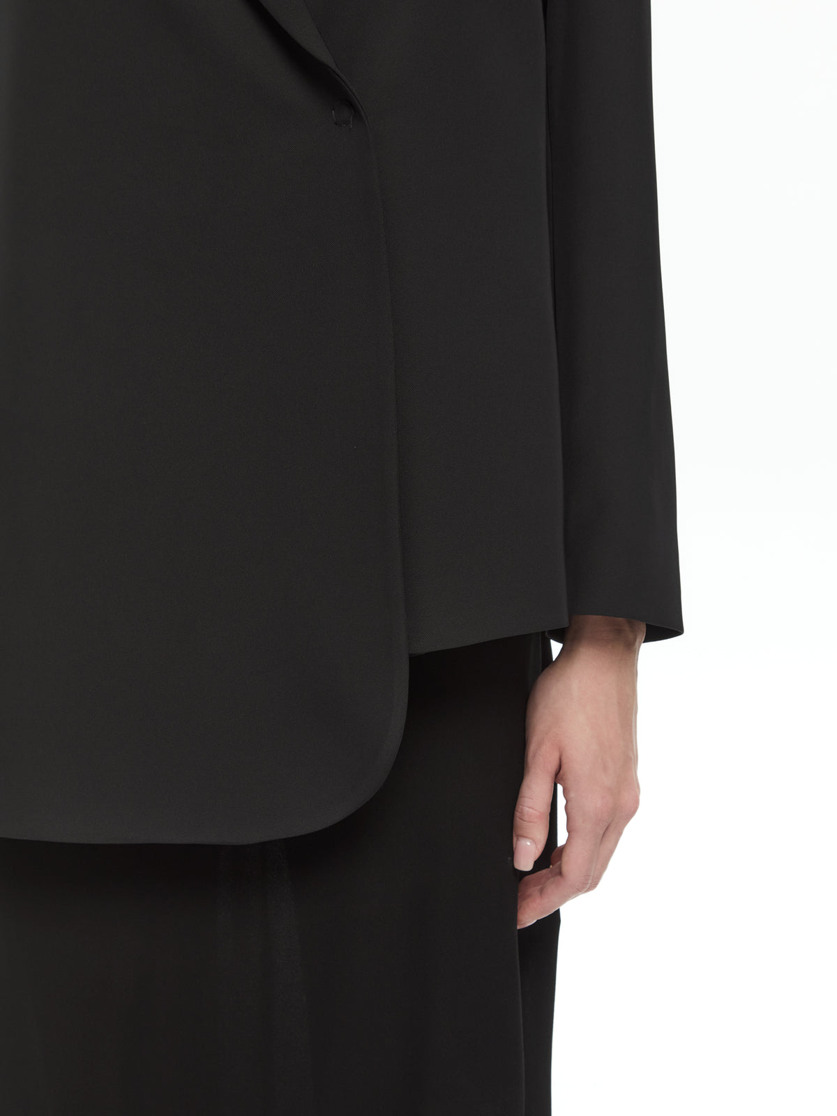 IXOS Blazer Asimmetrico NERO