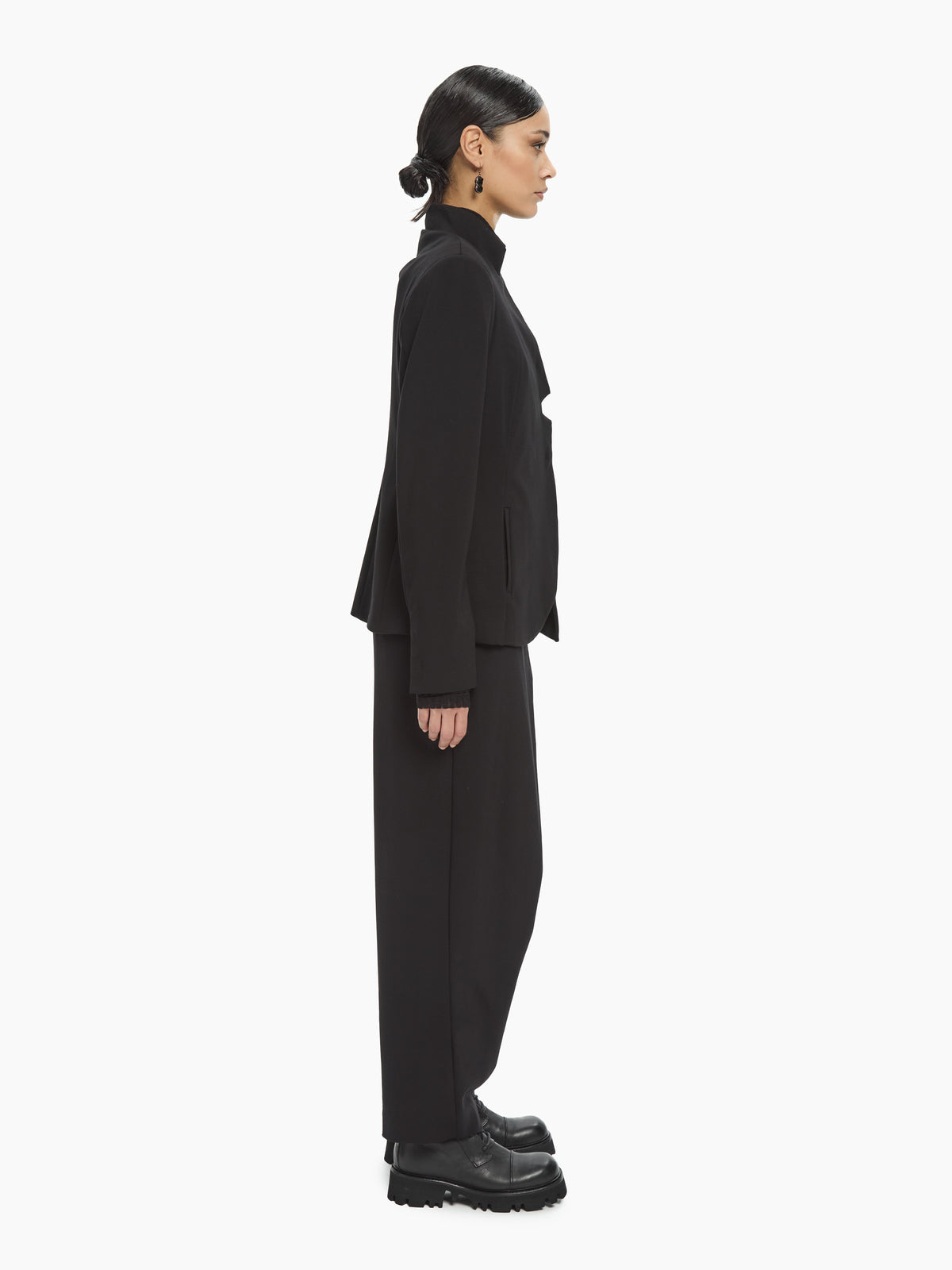 IXOS Giacca sartoriale asimmetrica NERO