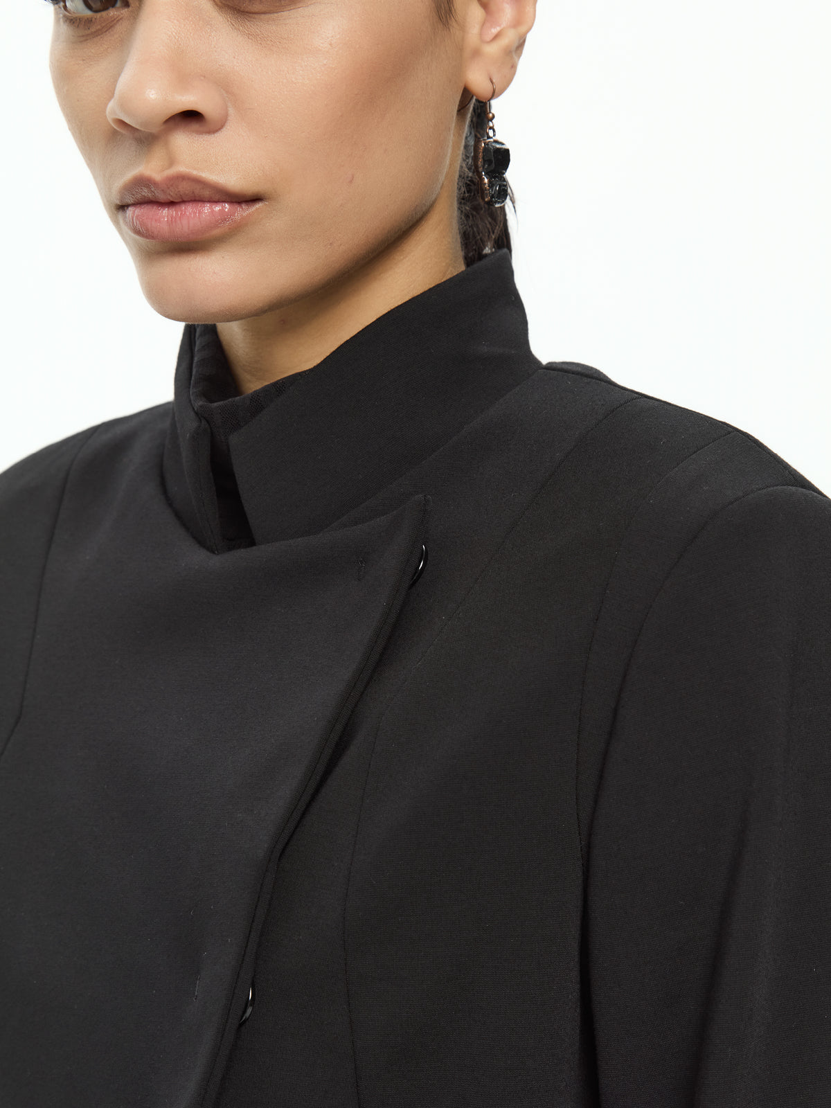 IXOS Giacca sartoriale asimmetrica NERO