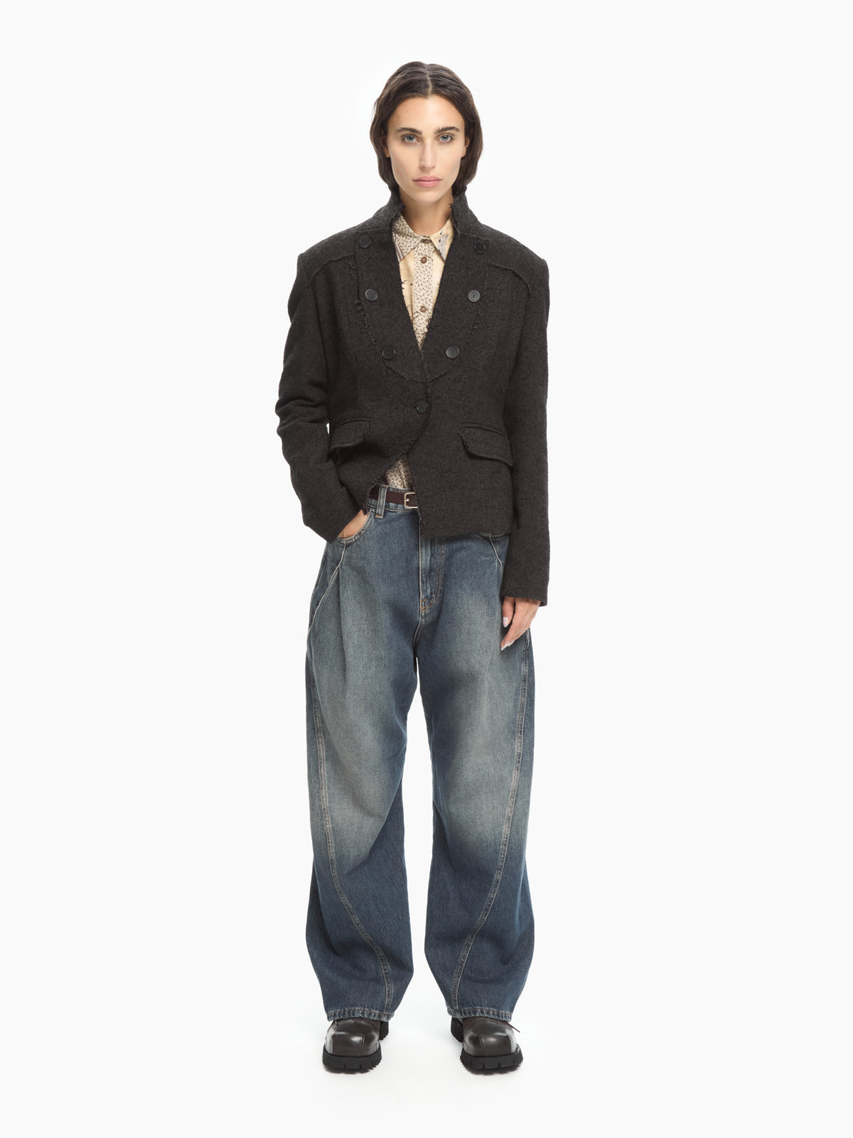 IXOS Giacca Sartoriale MARRONE