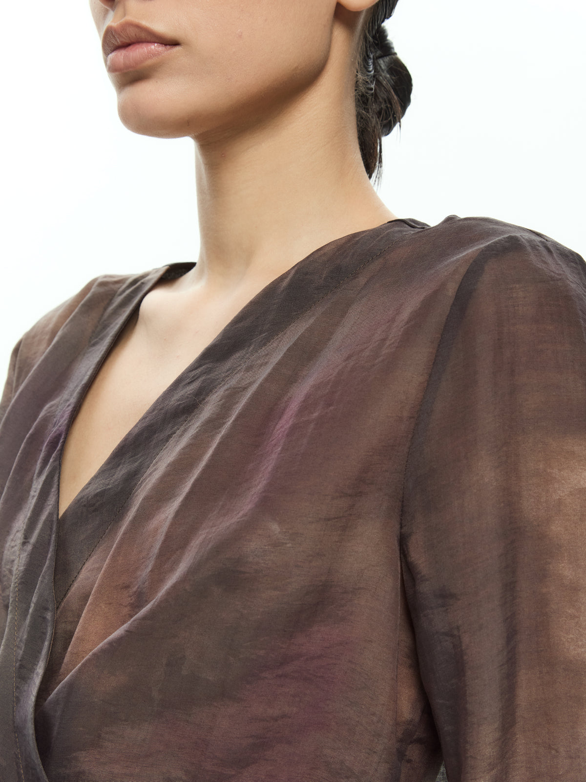 IXOS Blusa incrociata GRIGIO