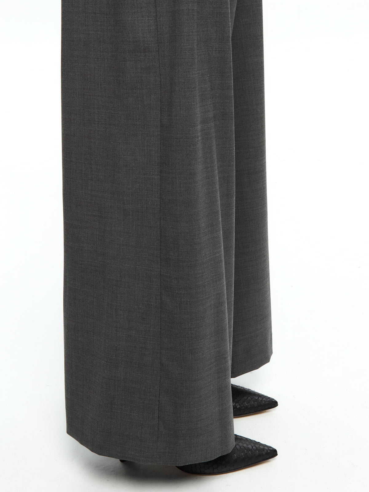 IXOS Pantaloni palazzo sartoriali GRIGIO