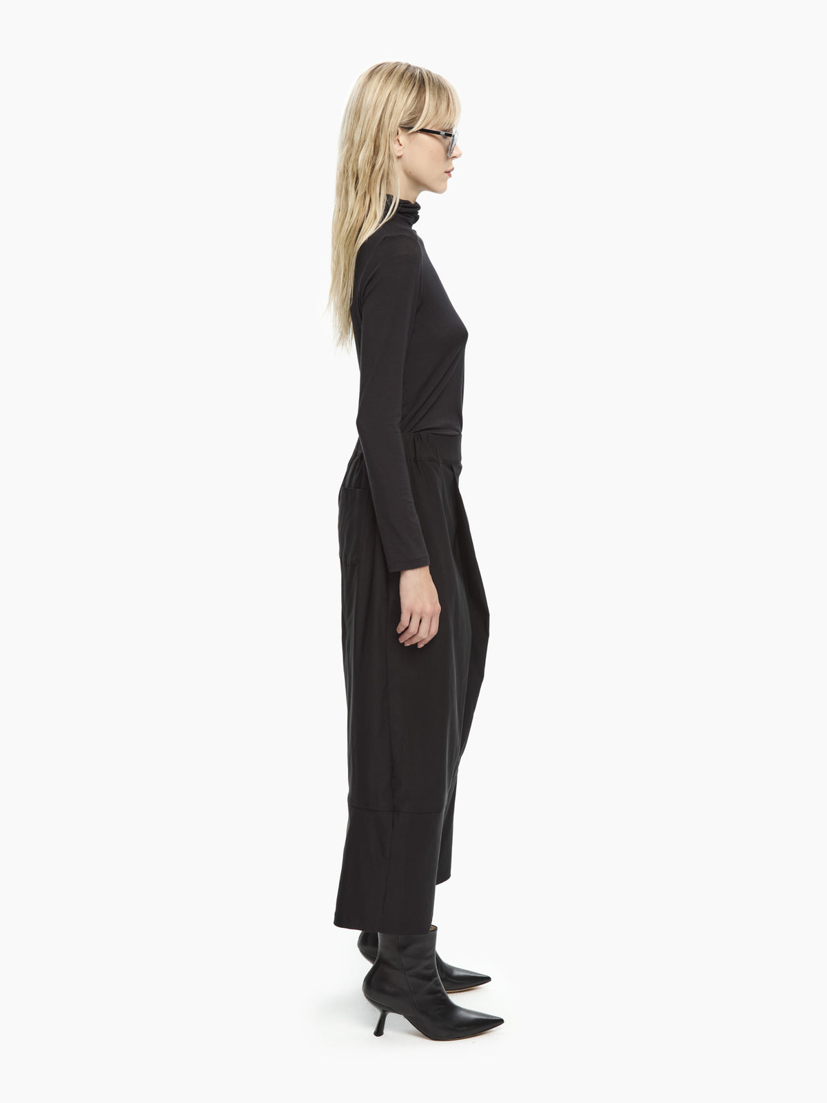 IXOS Pantaloni cropped NERO