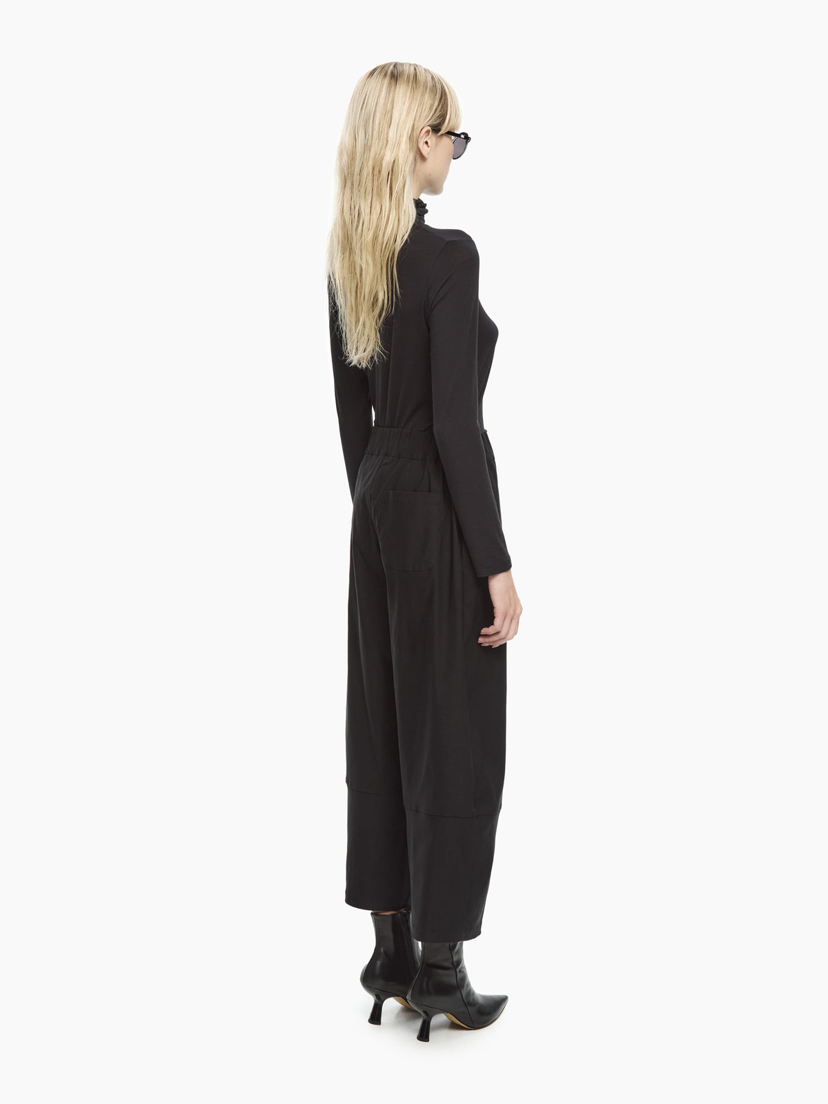 IXOS Pantaloni cropped NERO