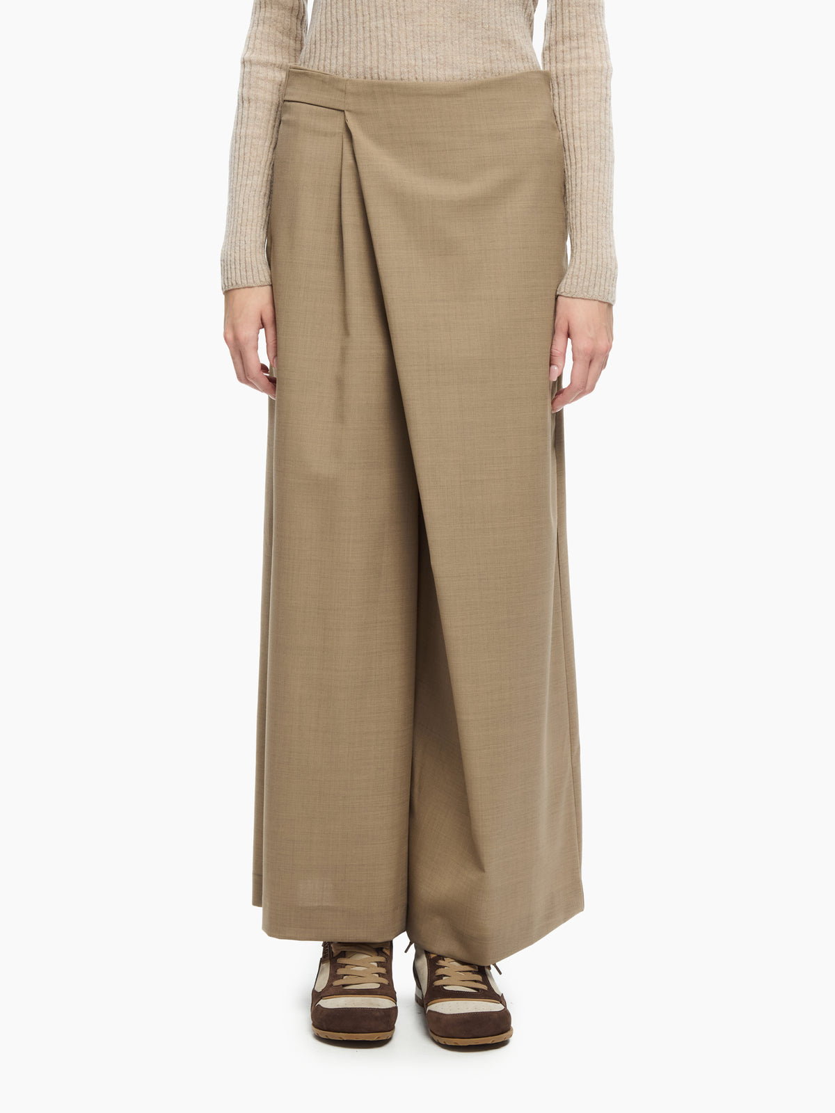 IXOS Pantaloni cropped GIALLO