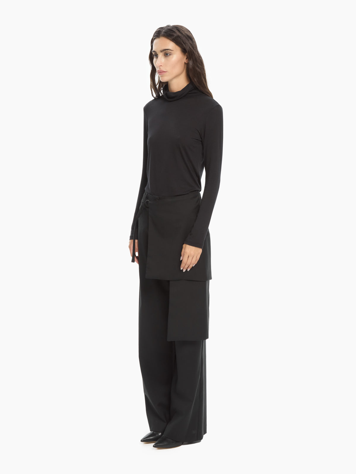 IXOS Pantalone Wide Leg NERO