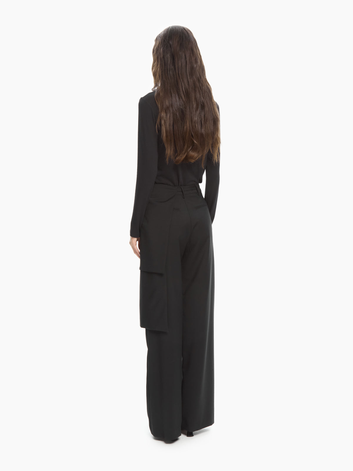 IXOS Pantalone Wide Leg NERO