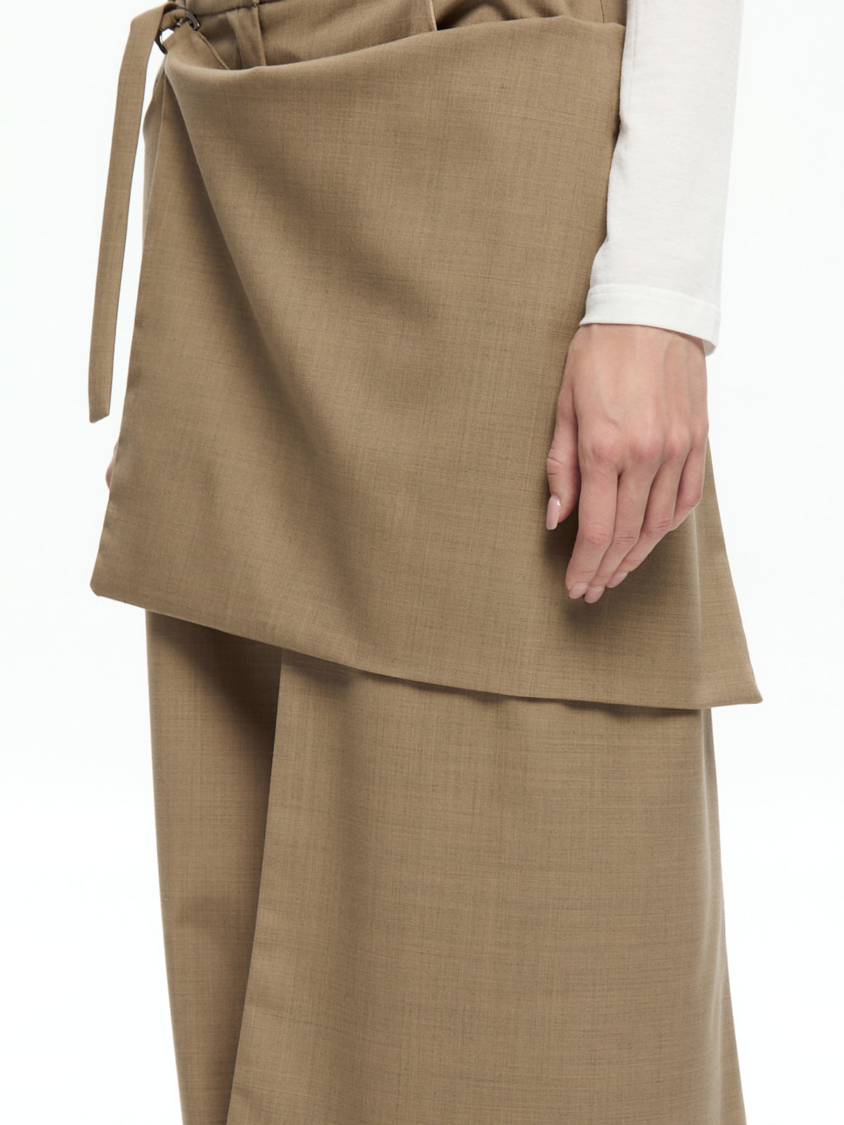 IXOS Pantalone Wide Leg GIALLO