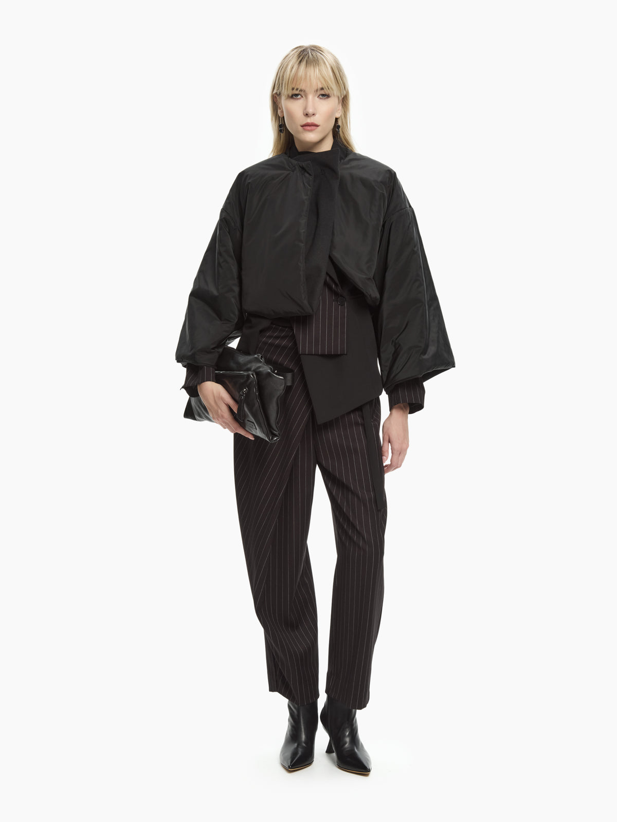 IXOS Pantaloni con dettaglio a portafoglio NERO
