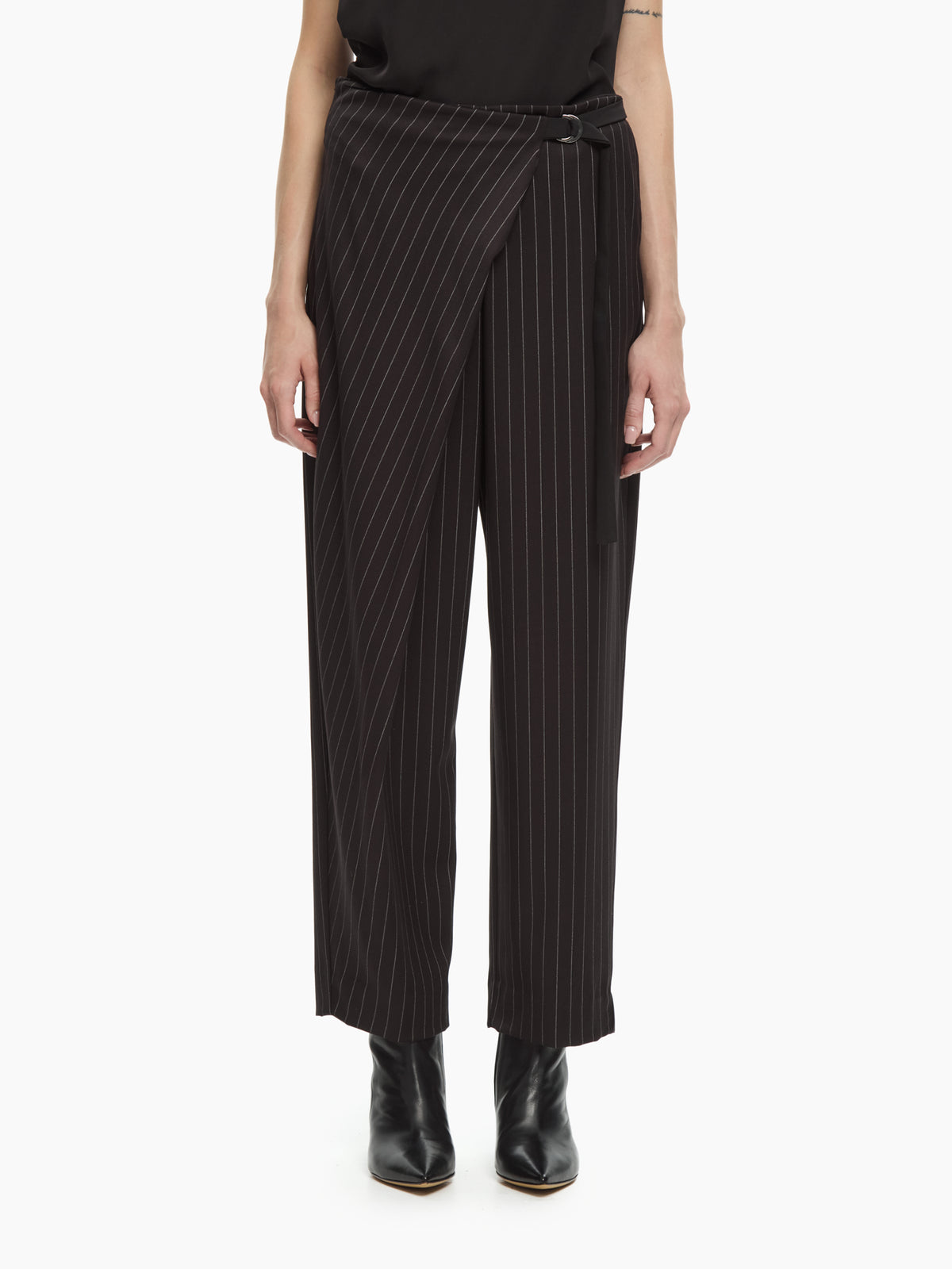 IXOS Pantaloni con dettaglio a portafoglio NERO
