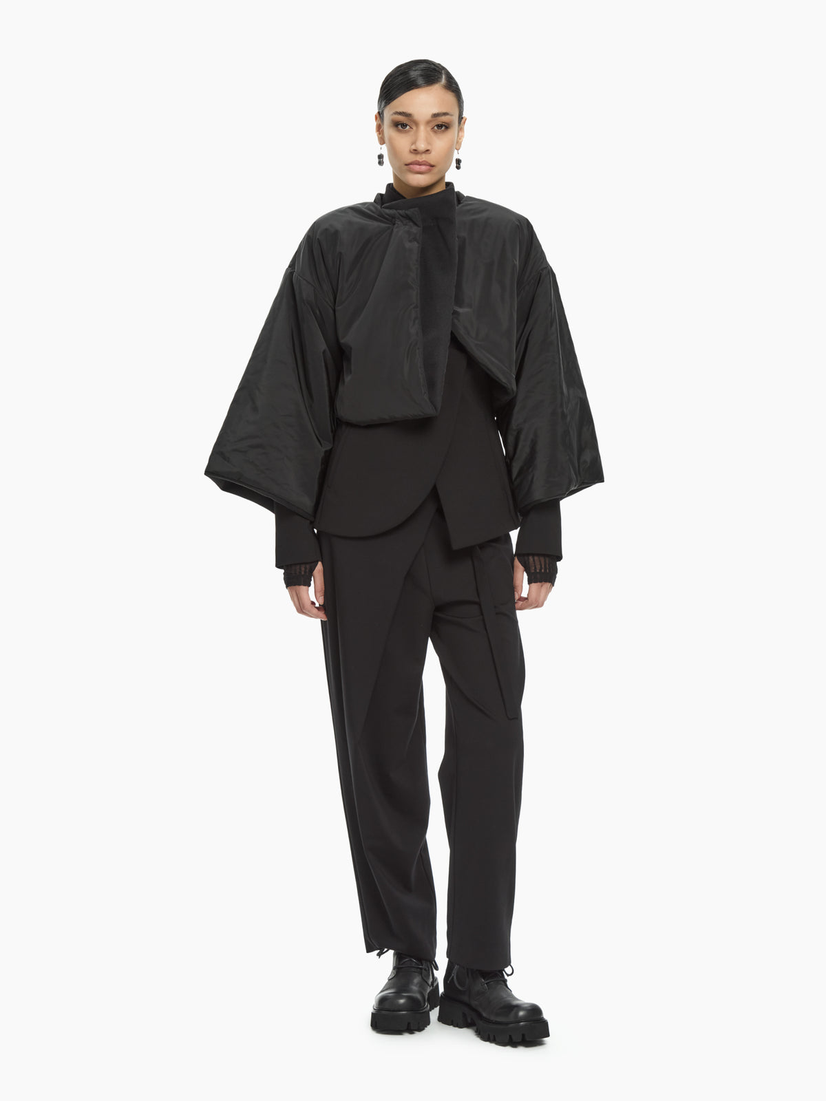 IXOS Pantaloni con pannello a portafoglio NERO