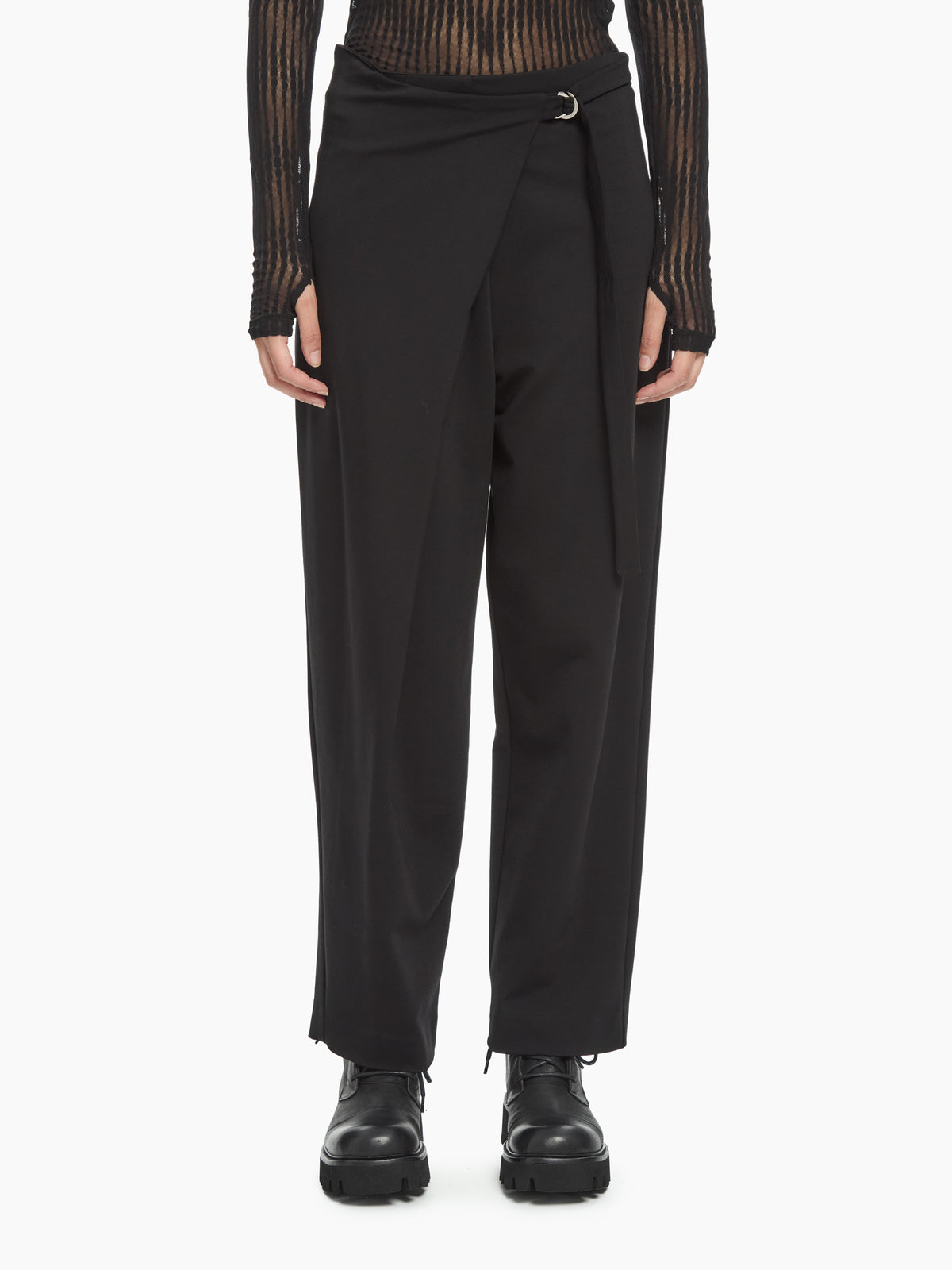 IXOS Pantaloni con pannello a portafoglio NERO