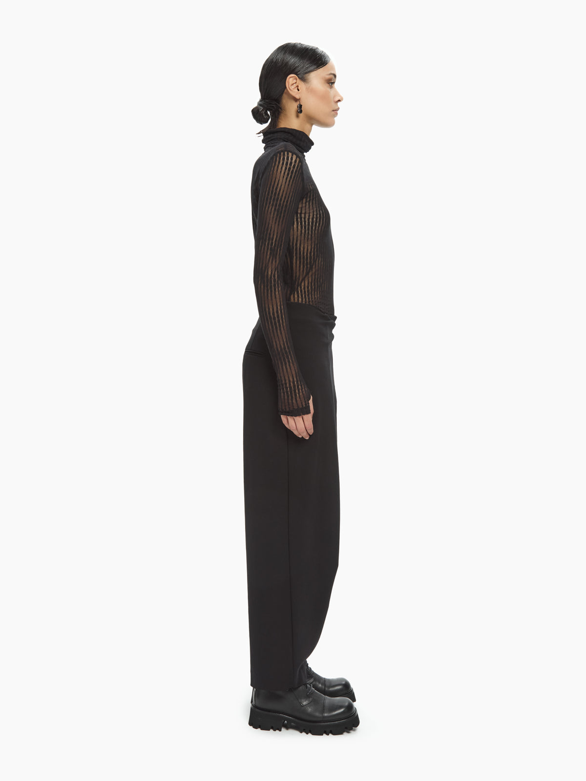 IXOS Pantaloni con pannello a portafoglio NERO