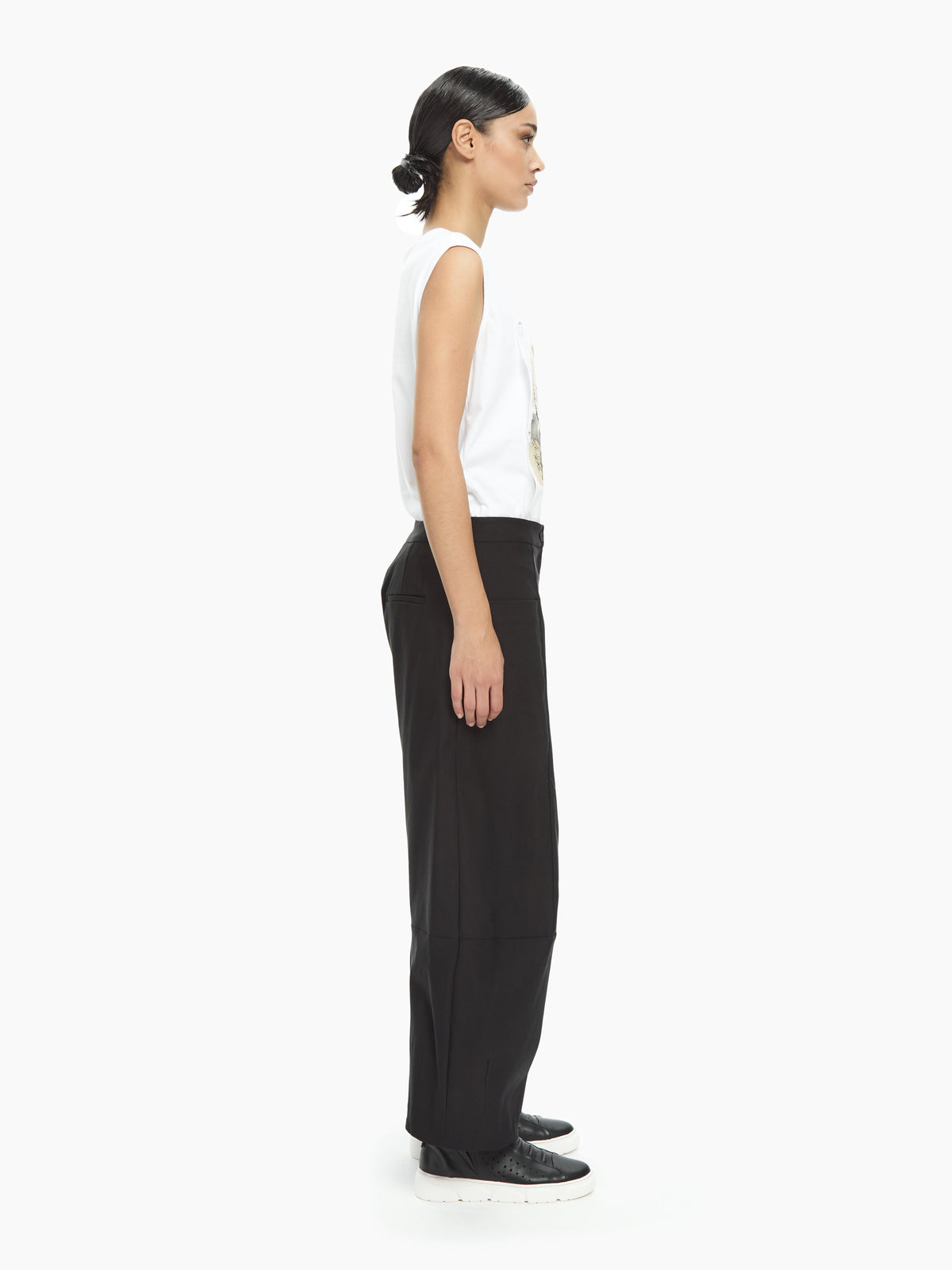 IXOS Pantaloni sartoriali NERO