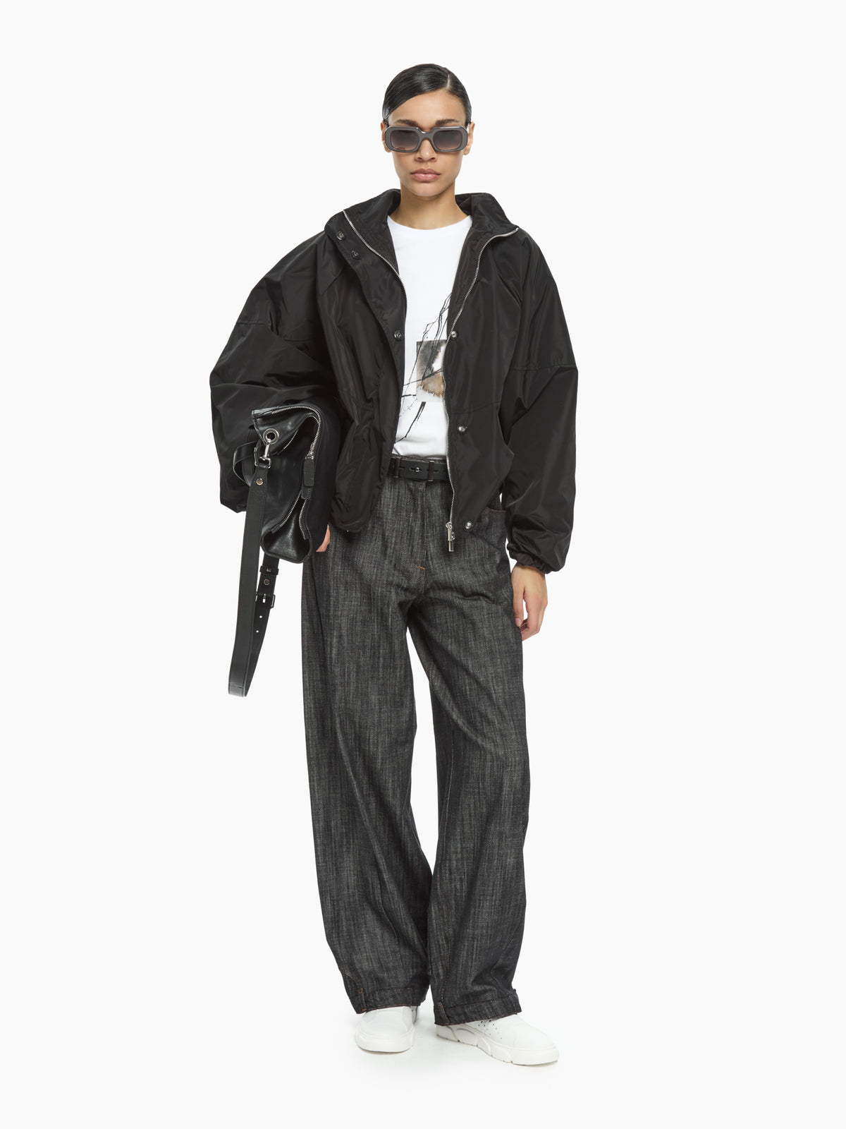 IXOS Jeans ampio NERO