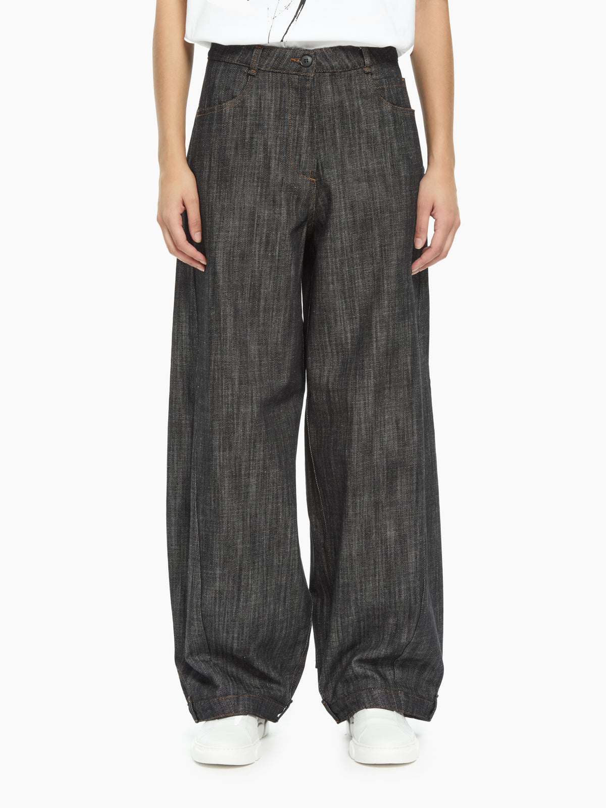 IXOS Jeans ampio NERO
