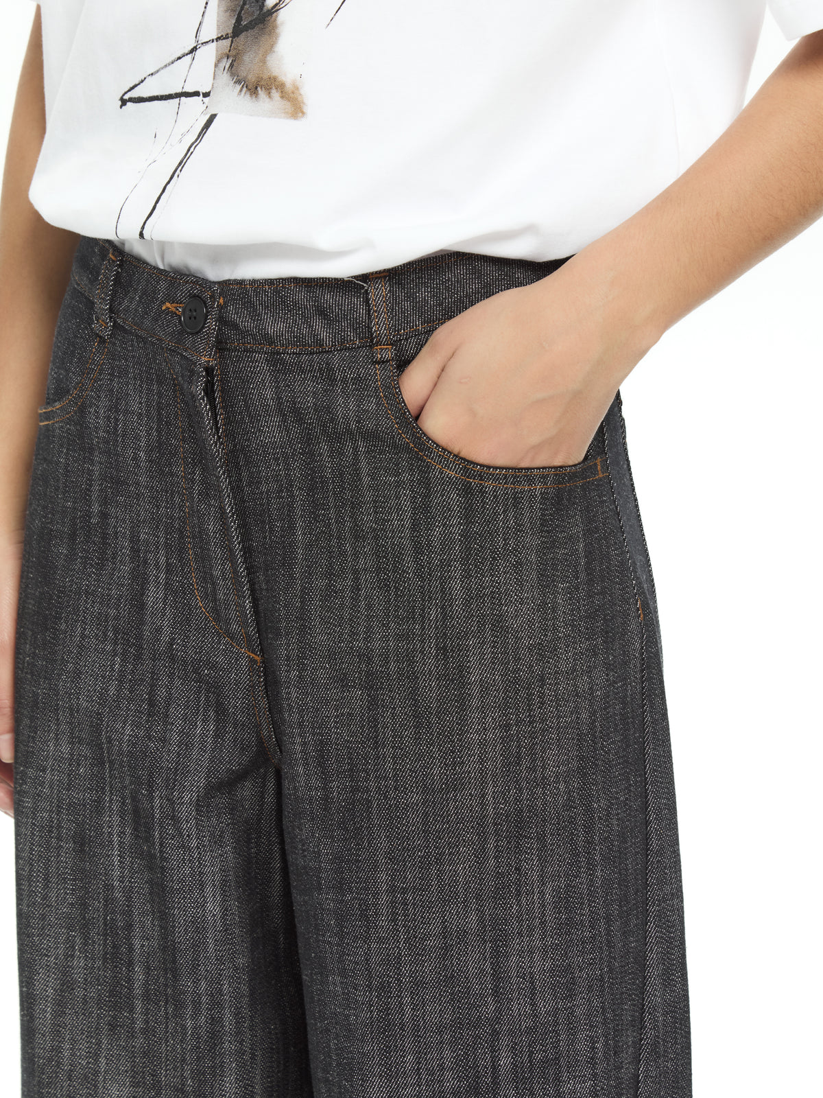 IXOS Jeans ampio NERO