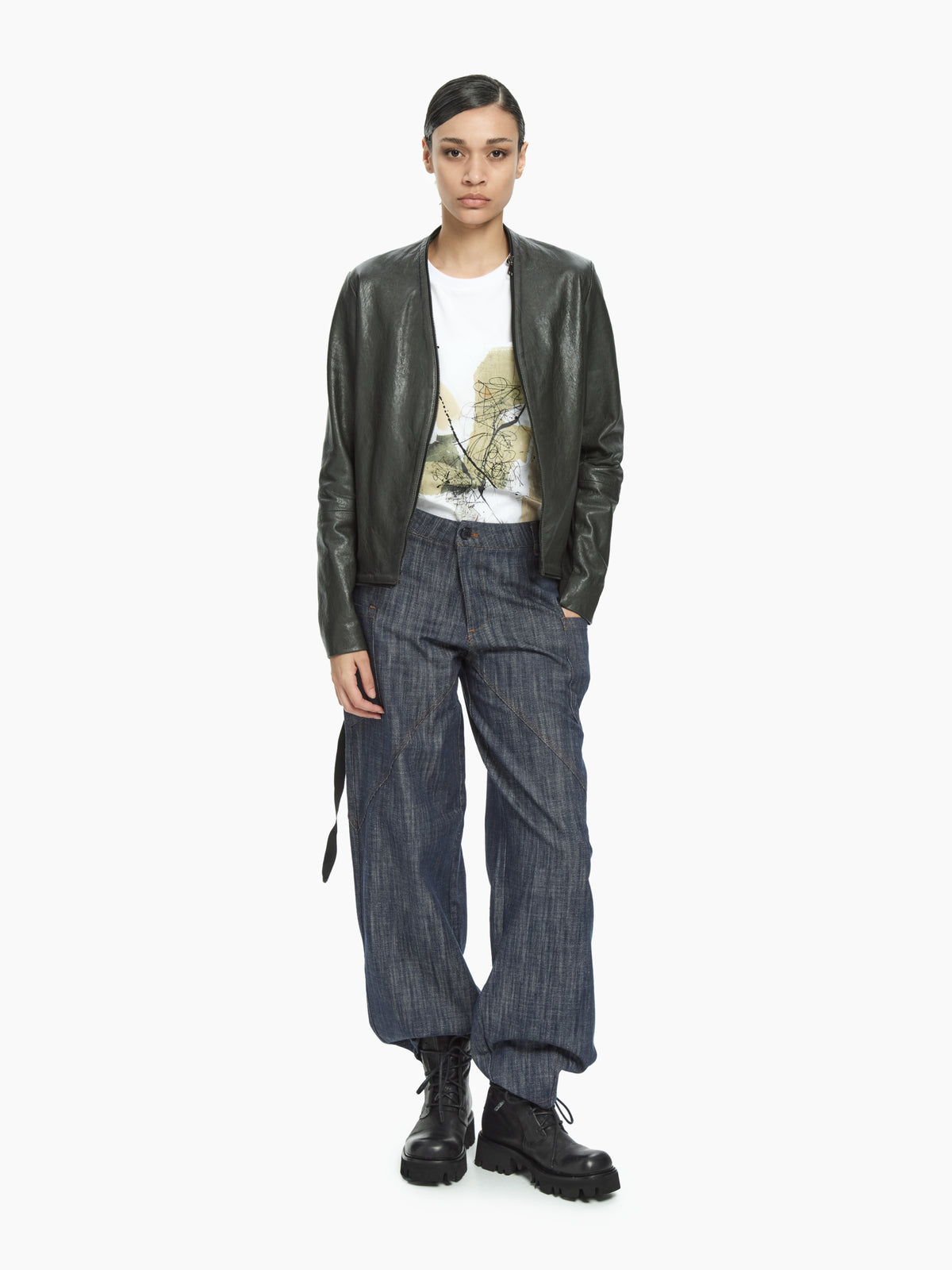 IXOS Pantaloni geometrici BLU