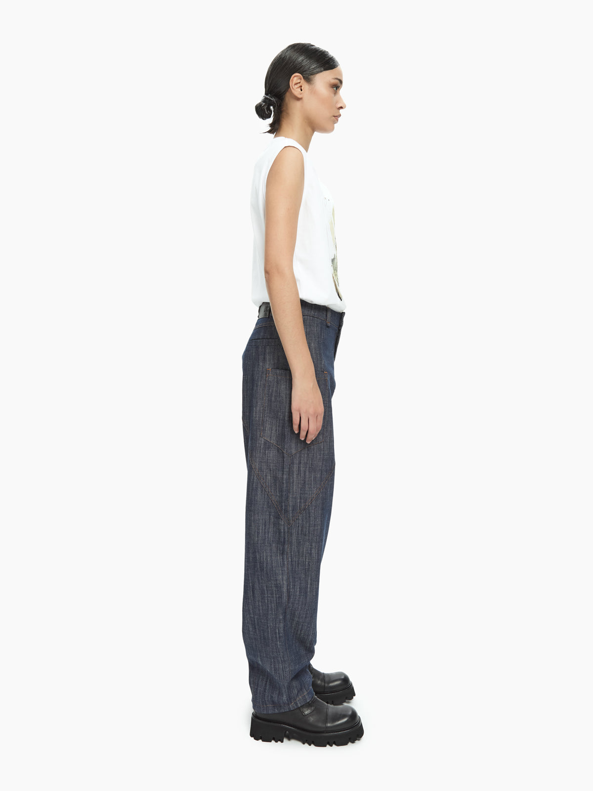 IXOS Pantaloni geometrici BLU