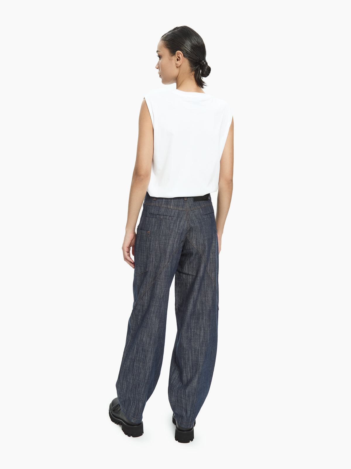 IXOS Pantaloni geometrici BLU