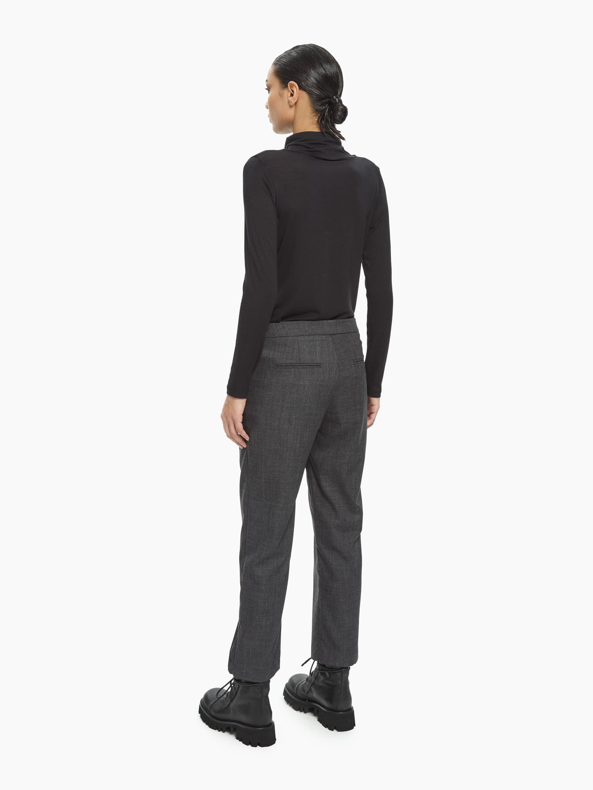 IXOS Pantaloni drappeggiati GRIGIO