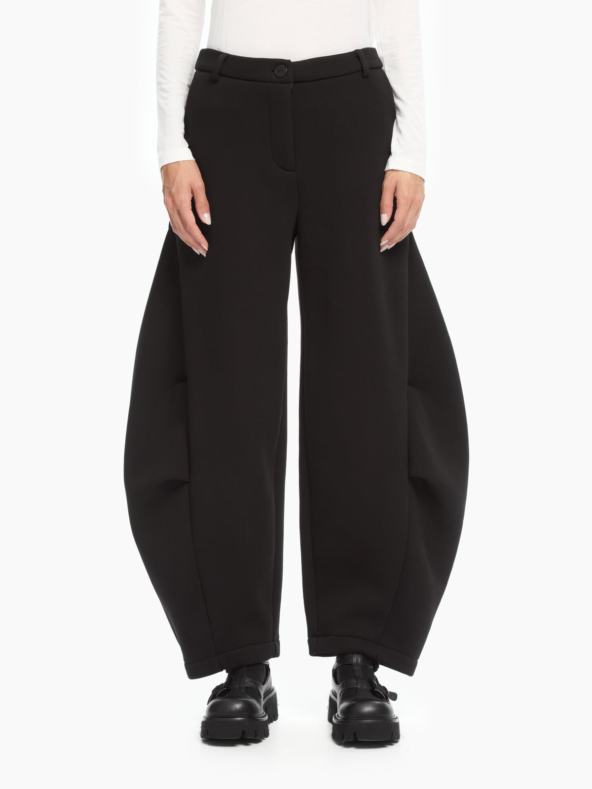 IXOS Pantalone Balloon Scultoreo NERO
