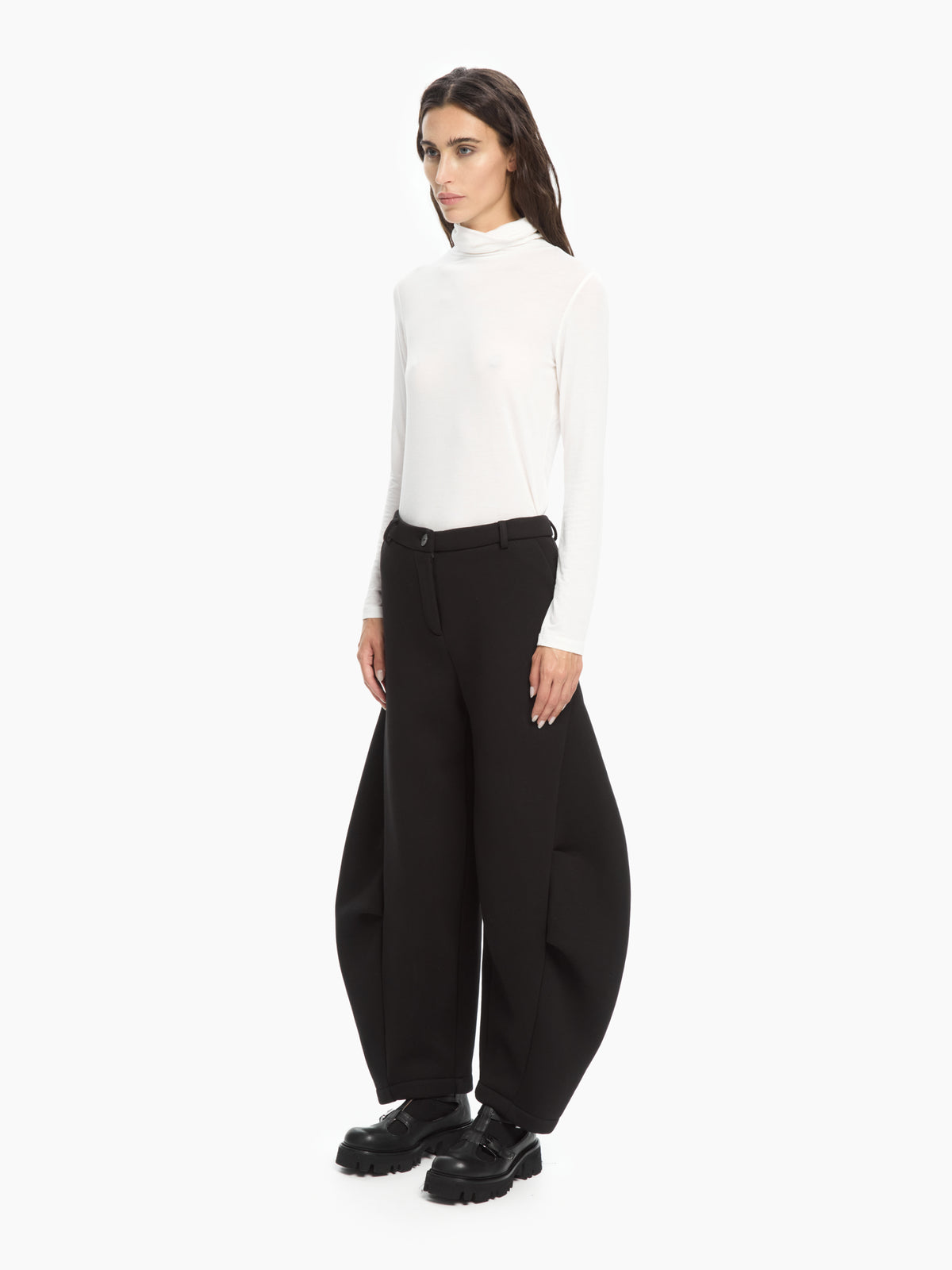 IXOS Pantalone Balloon Scultoreo NERO