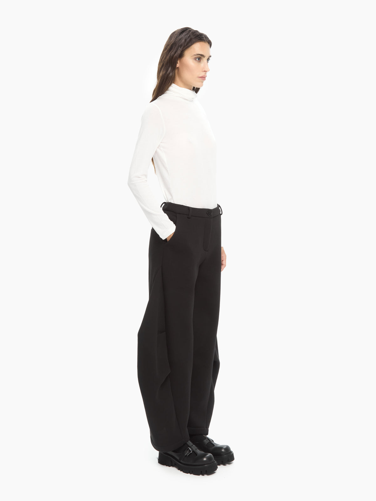 IXOS Pantalone Balloon Scultoreo NERO