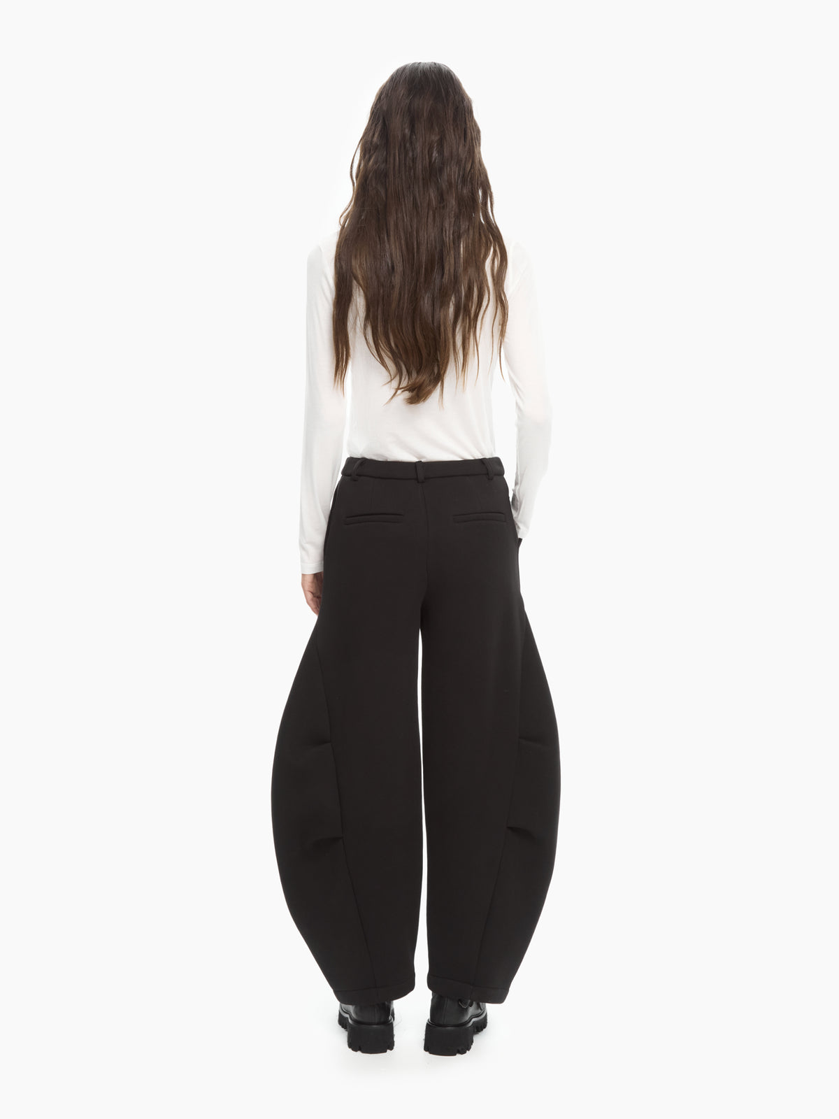 IXOS Pantalone Balloon Scultoreo NERO