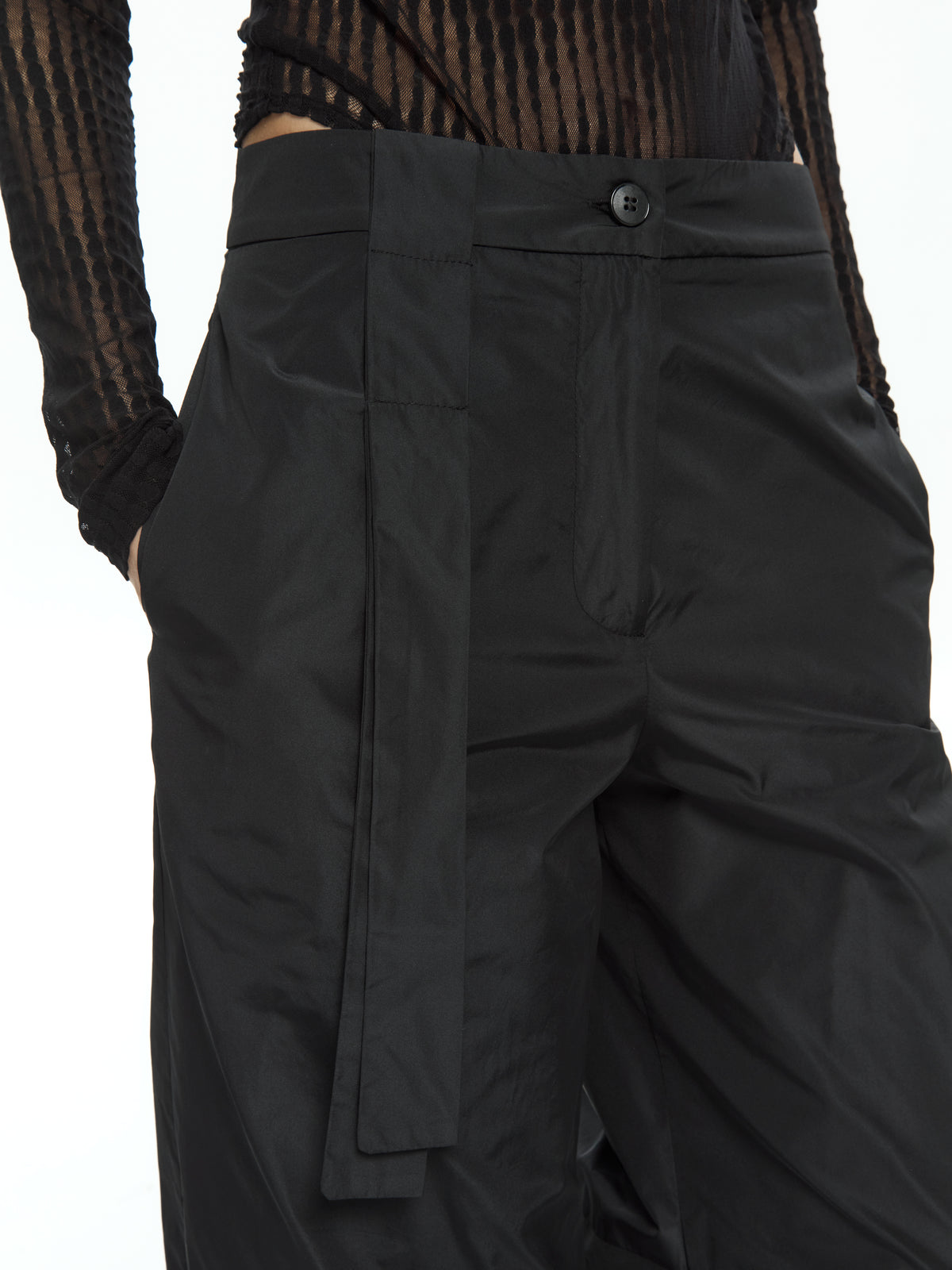 IXOS Pantalone con cinturino NERO