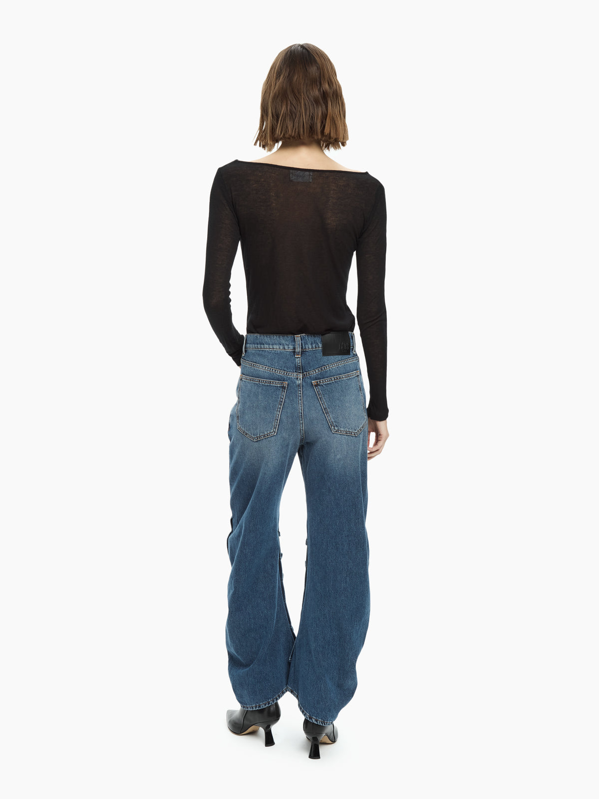 IXOS Jeans arricciato ABISSO