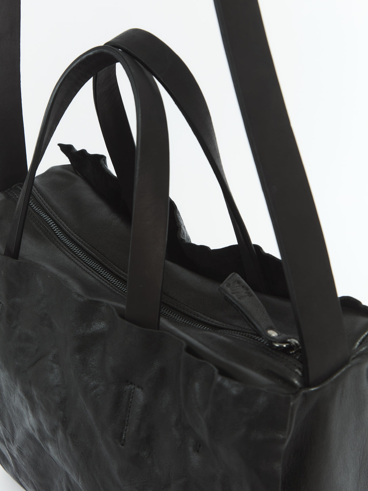 IXOS Borsa tote morbida NERO