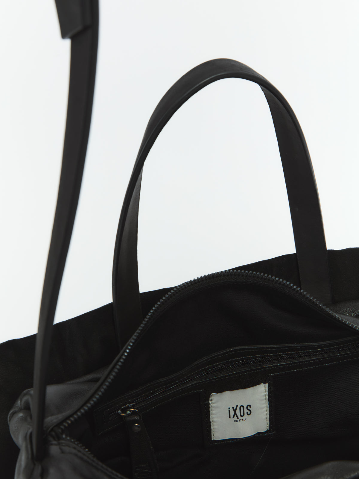 IXOS Borsa tote morbida NERO