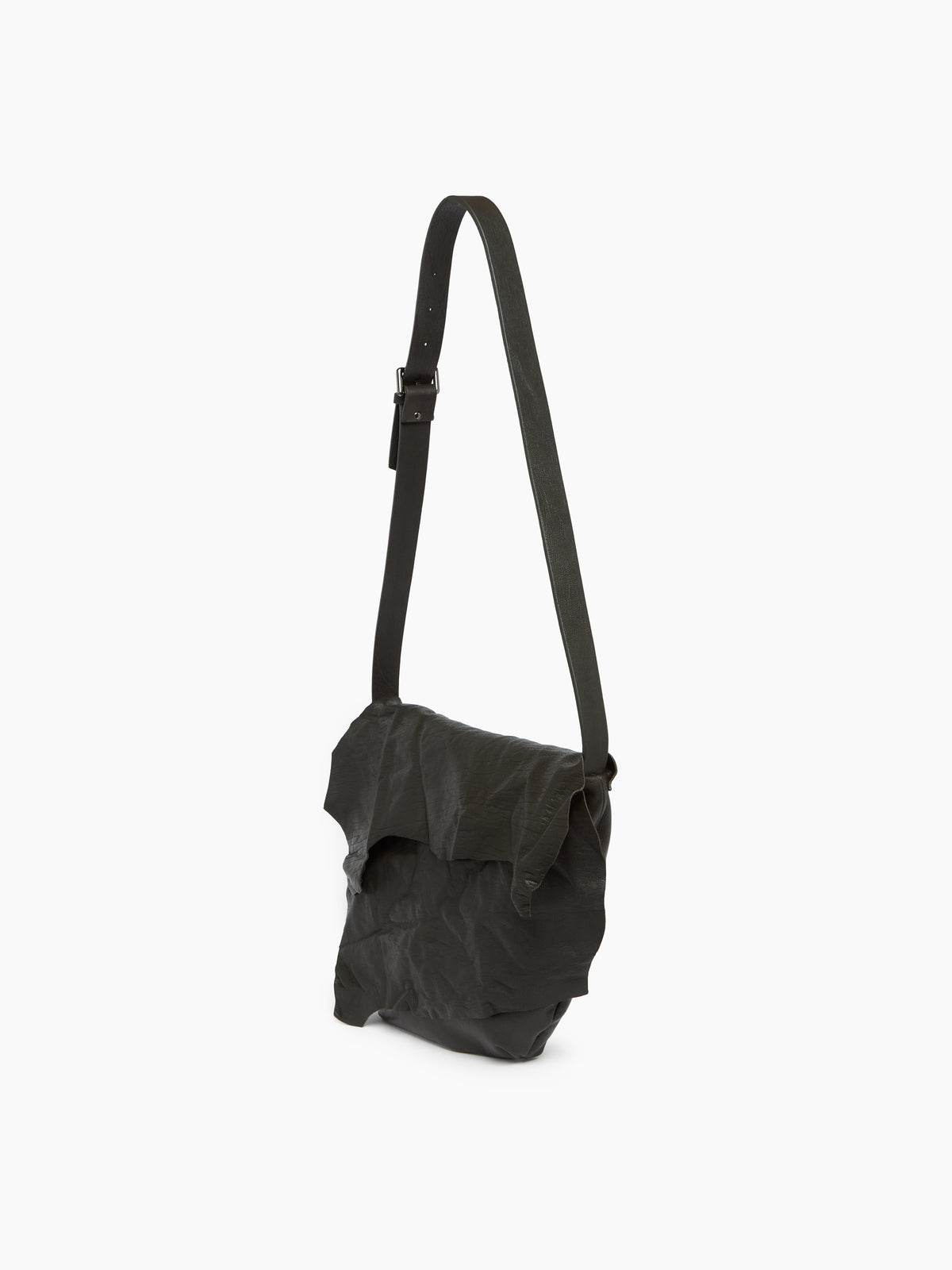 IXOS Borsa con patta materica GRIGIO
