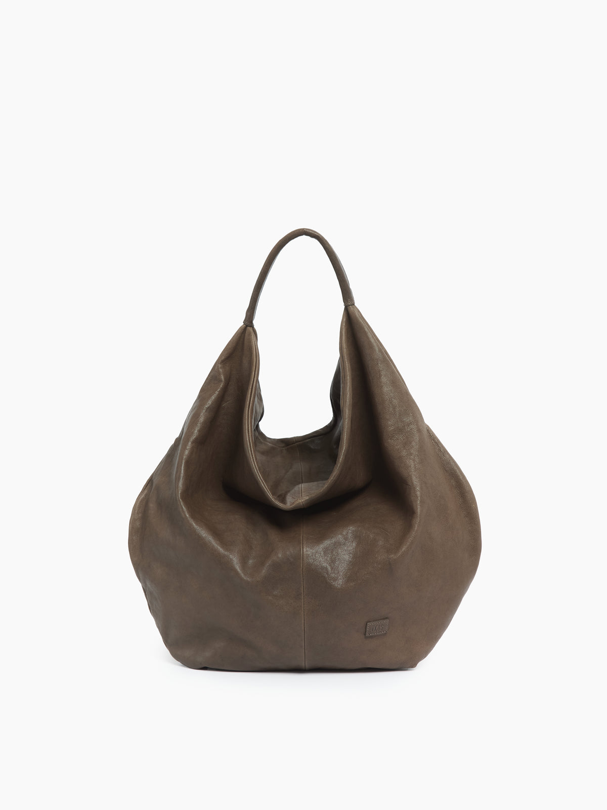 IXOS Borsa hobo morbida VERDE+VERDE