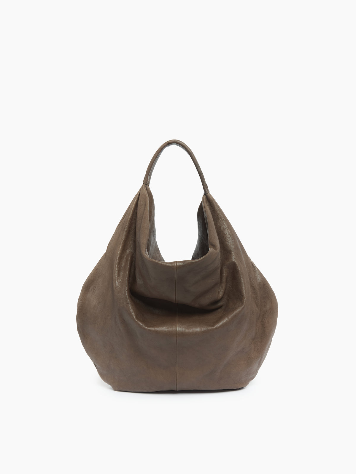 IXOS Borsa hobo morbida VERDE+VERDE