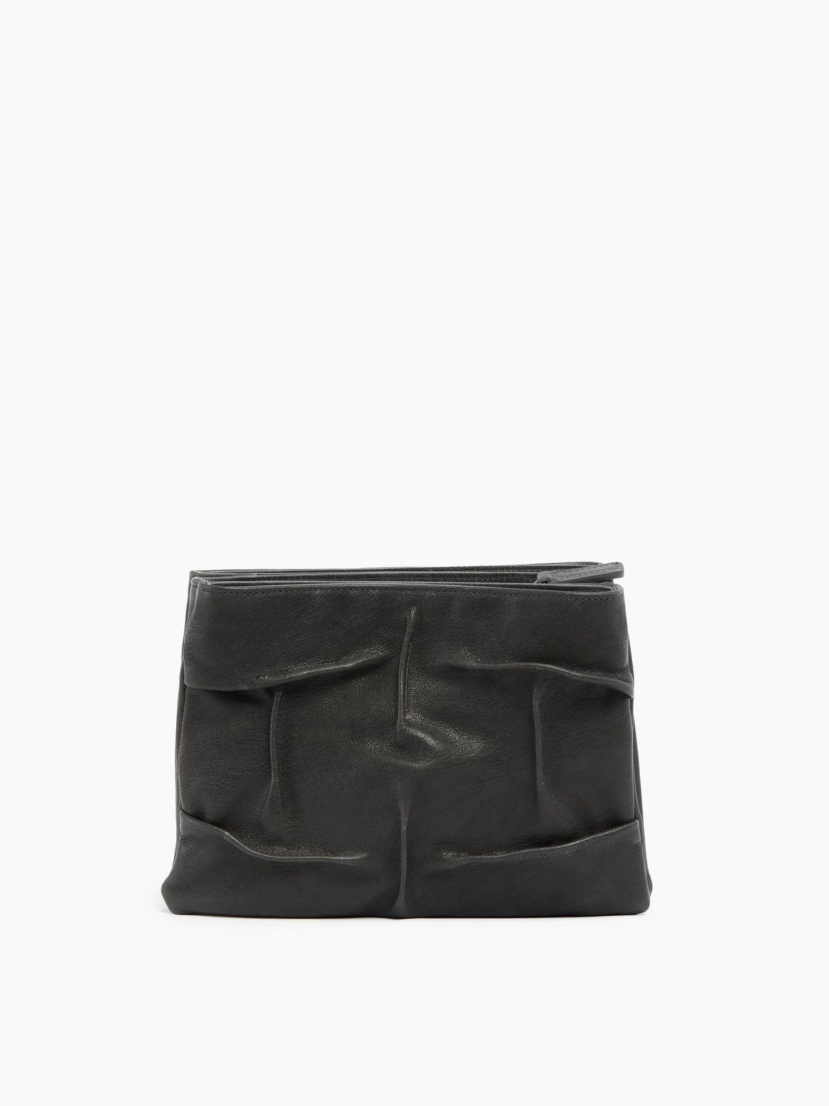 IXOS Borsa drappeggiata NERO+NERO