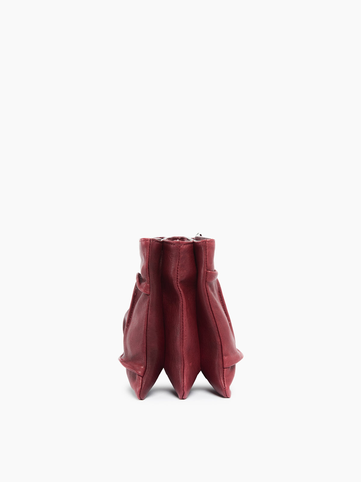 IXOS Borsa drappeggiata ROSSO+ROSSO
