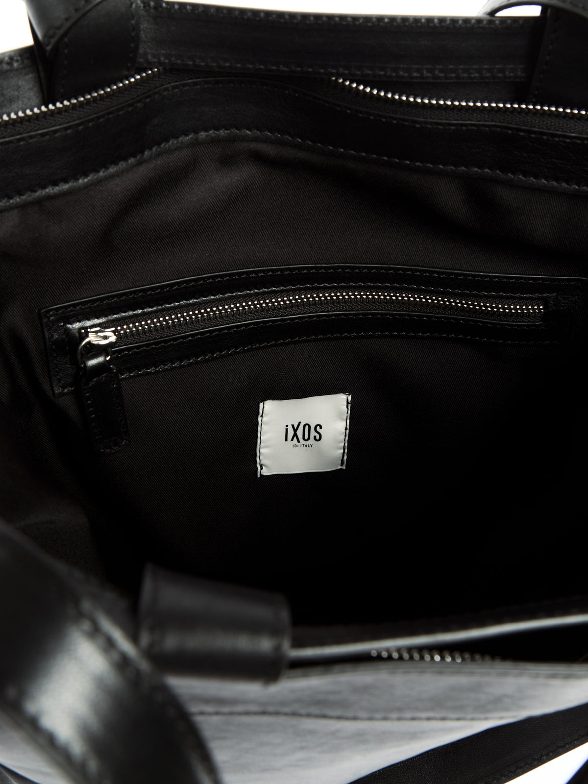 IXOS Borsa tote NERO+NERO